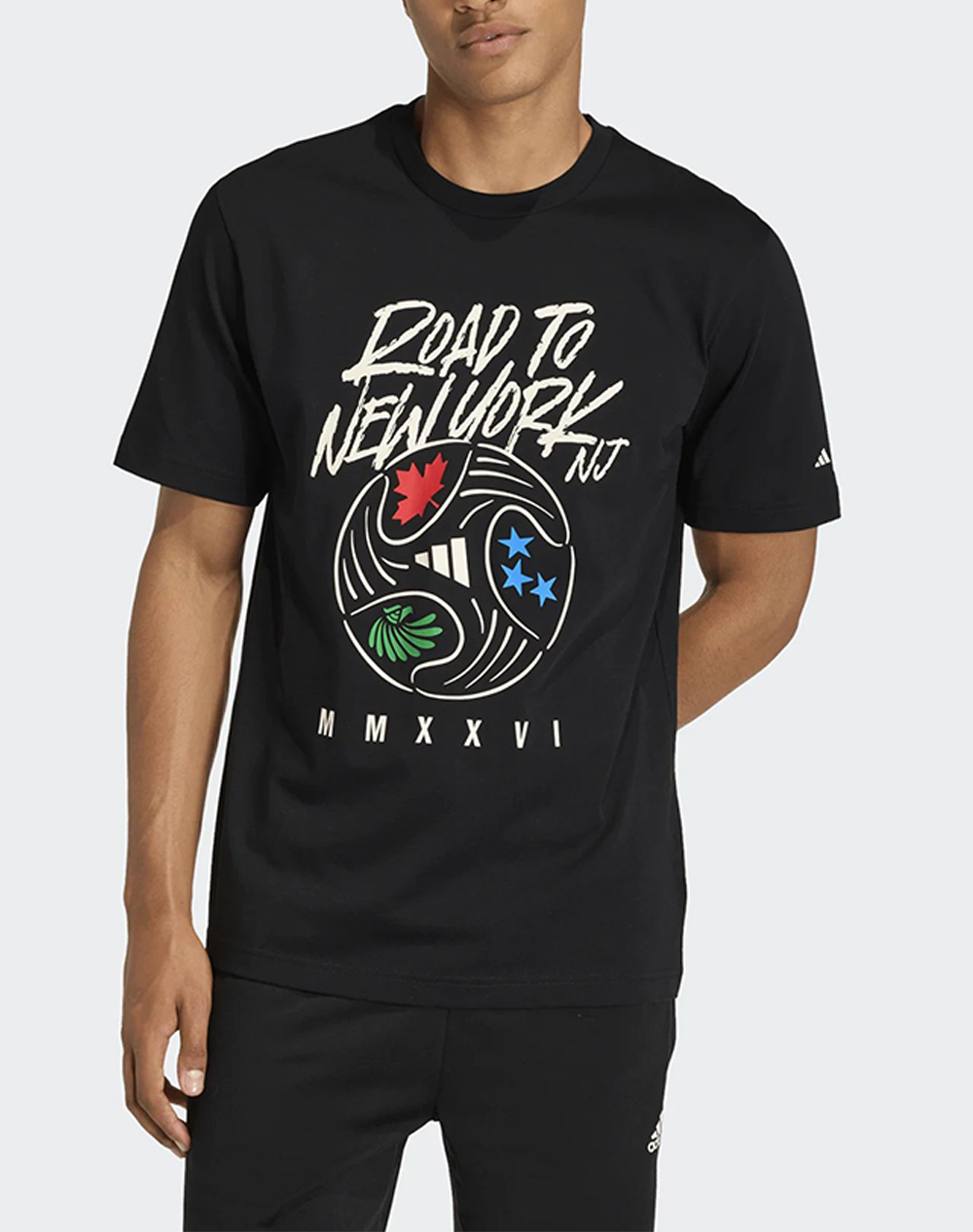 Adidas M Ftb Wc Ball T Ανδρας Ρουχα Μπλουζες T Shirt Black Βαμβακι Kb2533 Black