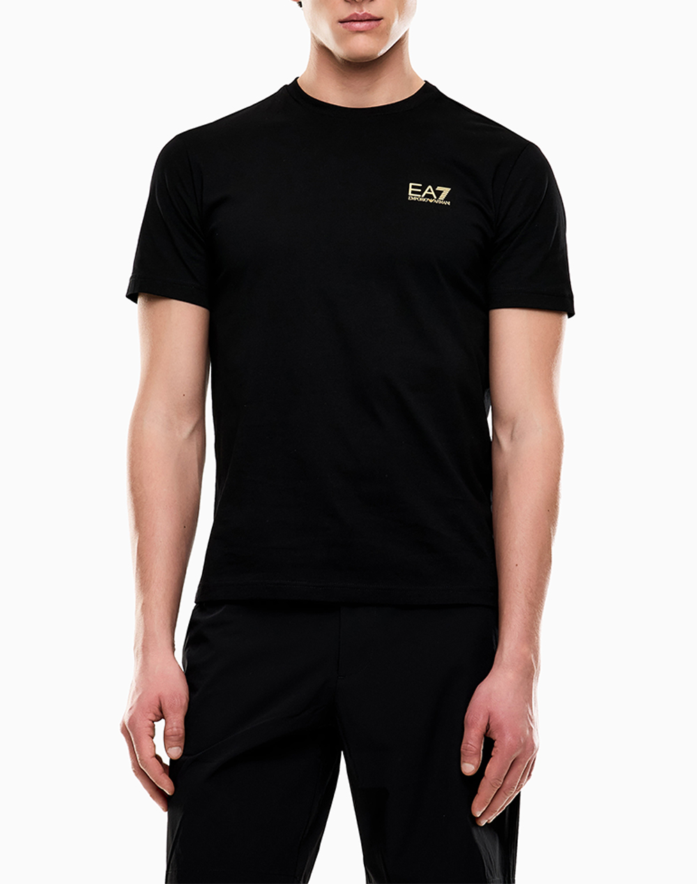 Ea7 T Shirt Ανδρας Ρουχα Μπλουζες T Shirt Jetblack Βαμβακι 8Npt25Pjvpz 0208