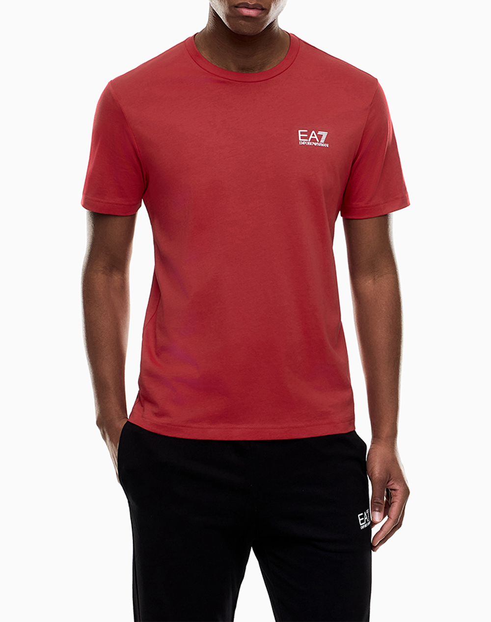 Ea7 T Shirt Ανδρας Ρουχα Μπλουζες T Shirt Red Βαμβακι 8Npt25Pjvpz U5072