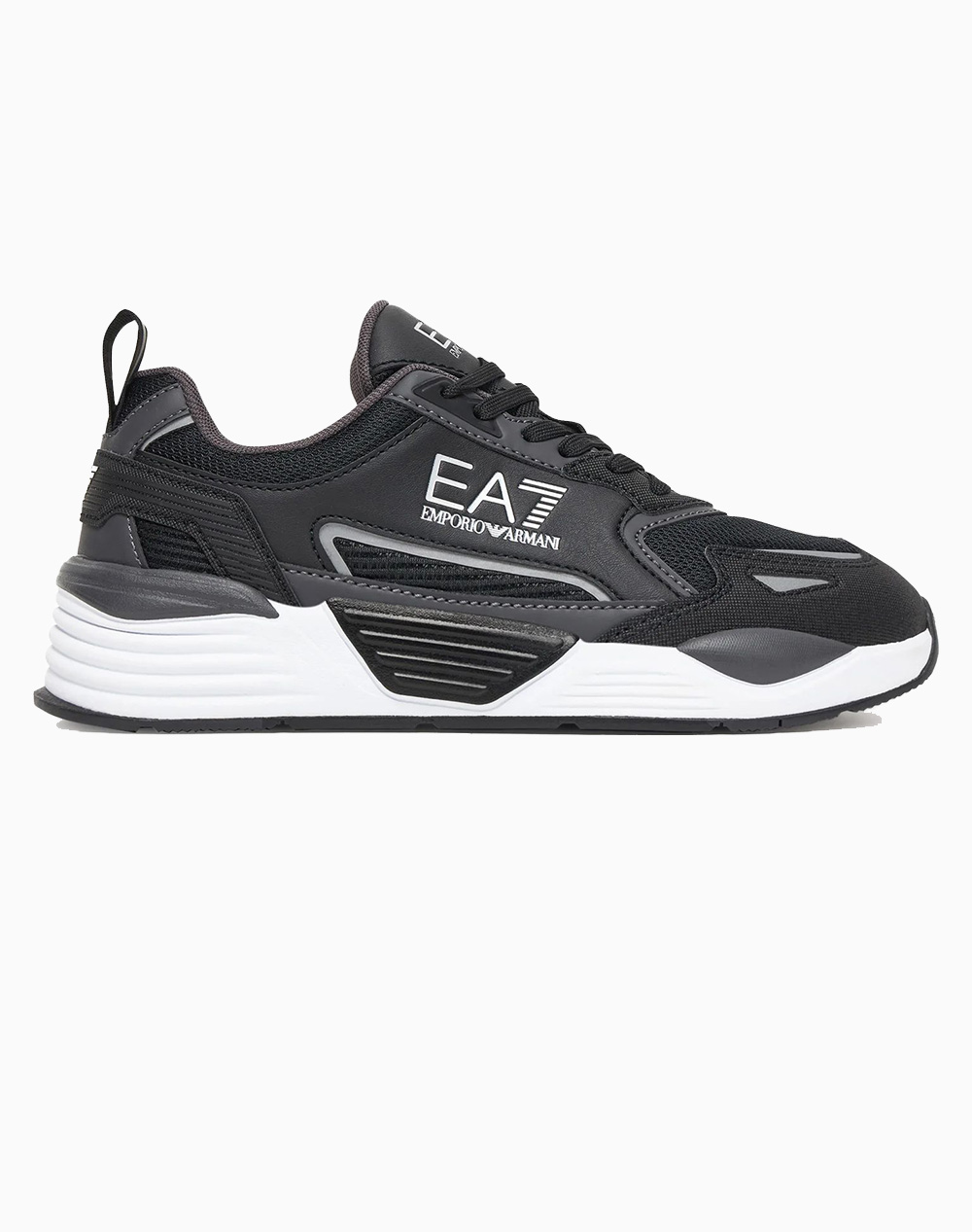 Ea7 Sneaker Ανδρας Αθλητικα Παπουτσια Παπουτσια Jetblack Απομιμηση Δερματοςσυνθετικο 7X000308Af18447 Mz234
