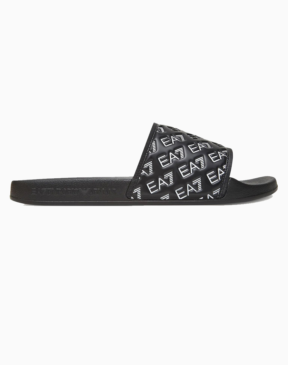 Ea7 Shoes Beachwear Ανδρας Παπουτσια Σαγιοναρες Totalblack Συνθετικο 7X000109Af15125 Mc138