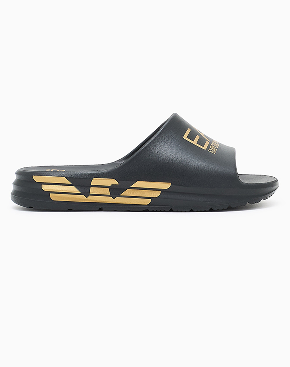 Ea7 Shoes Beachwear Ανδρας Παπουτσια Σαγιοναρες Black Συνθετικο 7X000356Af18618 Mc021
