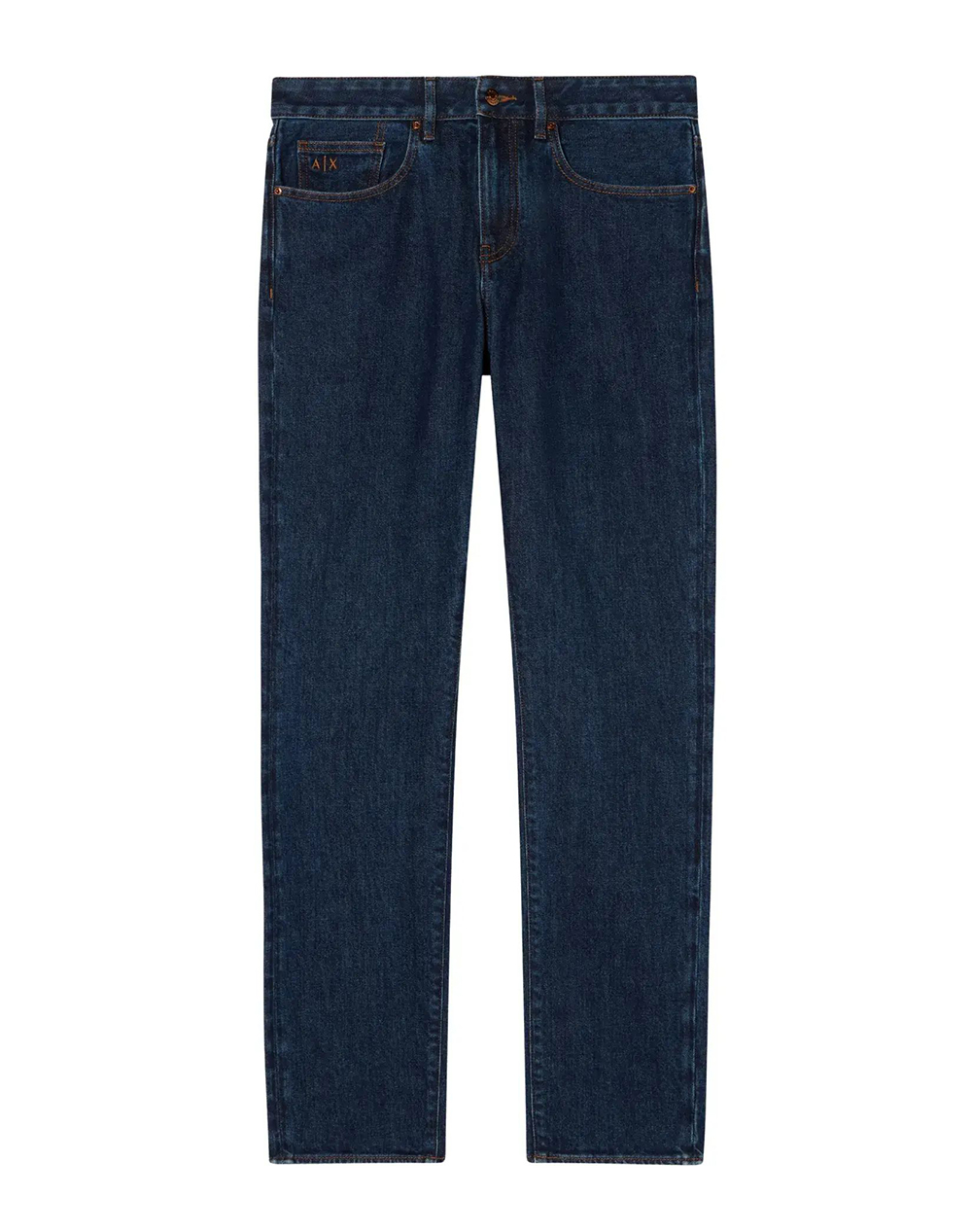 Armani Exchange 5 Pockets Pant Ανδρας Ρουχα Παντελονια Jeans Denimdarkblue Βαμβακιμε Ελασταν Xm000070Af25871 Mb010