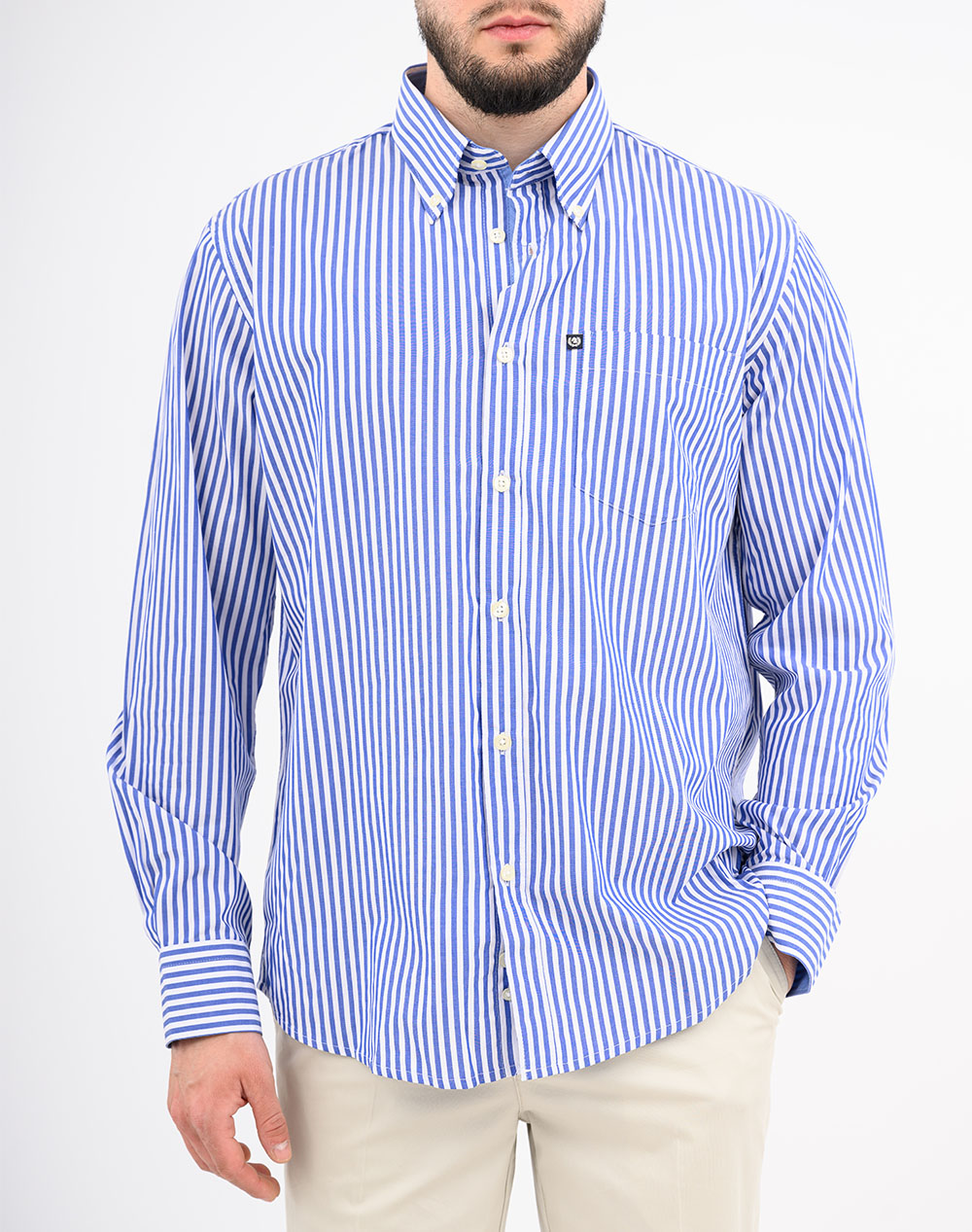 Ascot Shirt Ανδρας Ρουχα Πουκαμισα Blue Βαμβακι 15973204 89