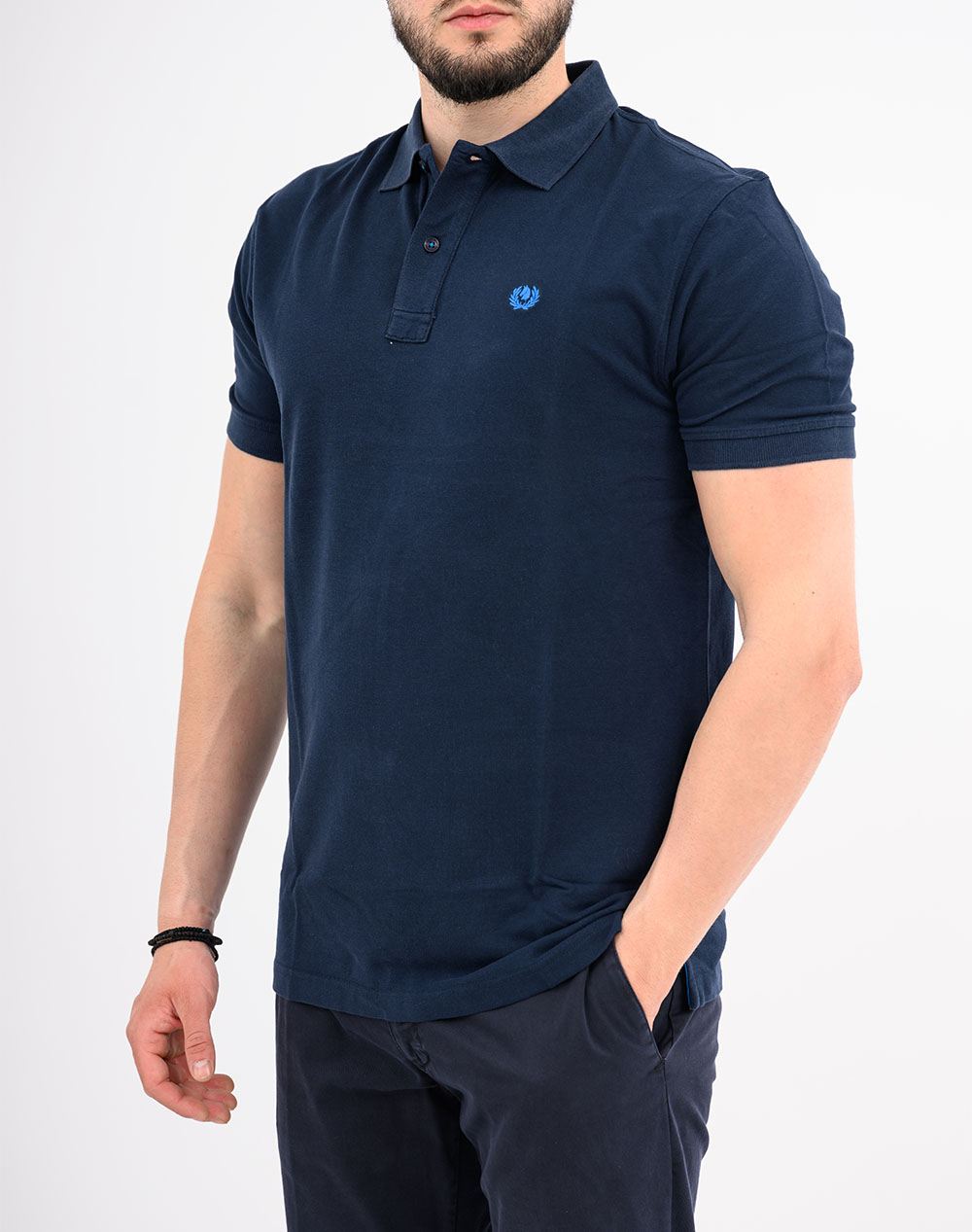 Ascot Polo Ανδρας Ρουχα Μπλουζες Polo Navyblue Βαμβακι 15388350 64