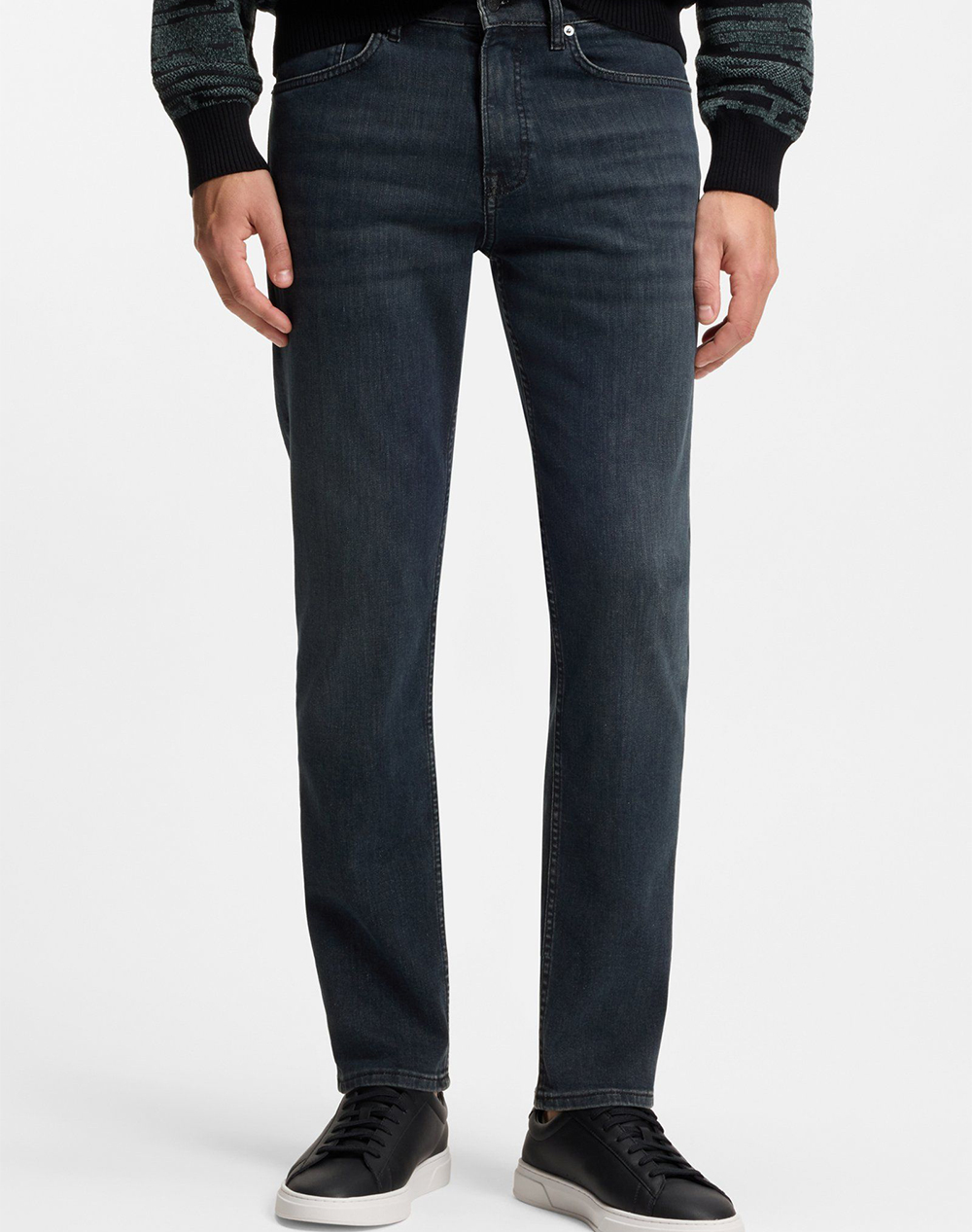 Boss Re.Maine Bo 10276482 01 Ανδρας Ρουχα Παντελονια Jeans Denimdarkblue Βαμβακιμε Ελαστανσυνθετικο 50555289 408