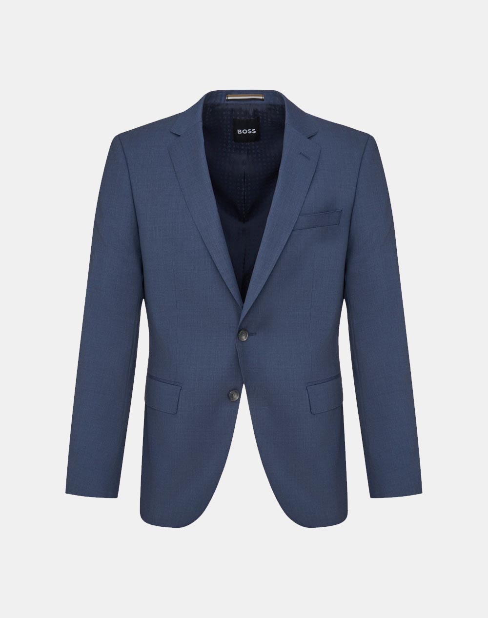 Boss H Huge B1 10236006 01 Ανδρας Ρουχα Πανωφορια Σακακια Blue Μαλλι 50469171 468 468
