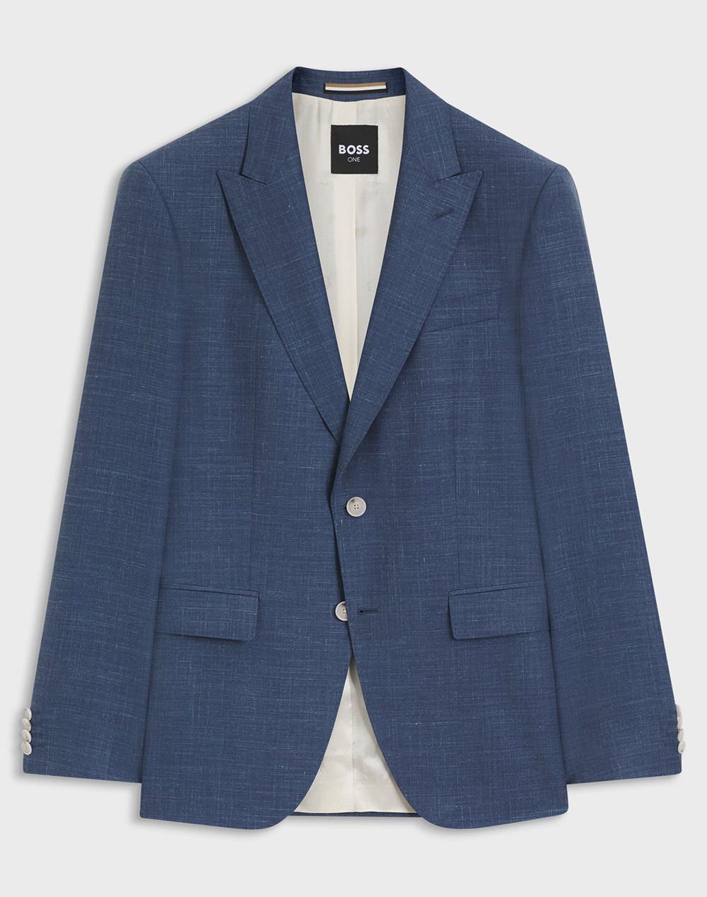 Boss H Huge B1 Peak 262 10279190 01 Ανδρας Ρουχα Πανωφορια Σακακια Blue Λινομαλλιμεταξι 50562604 466
