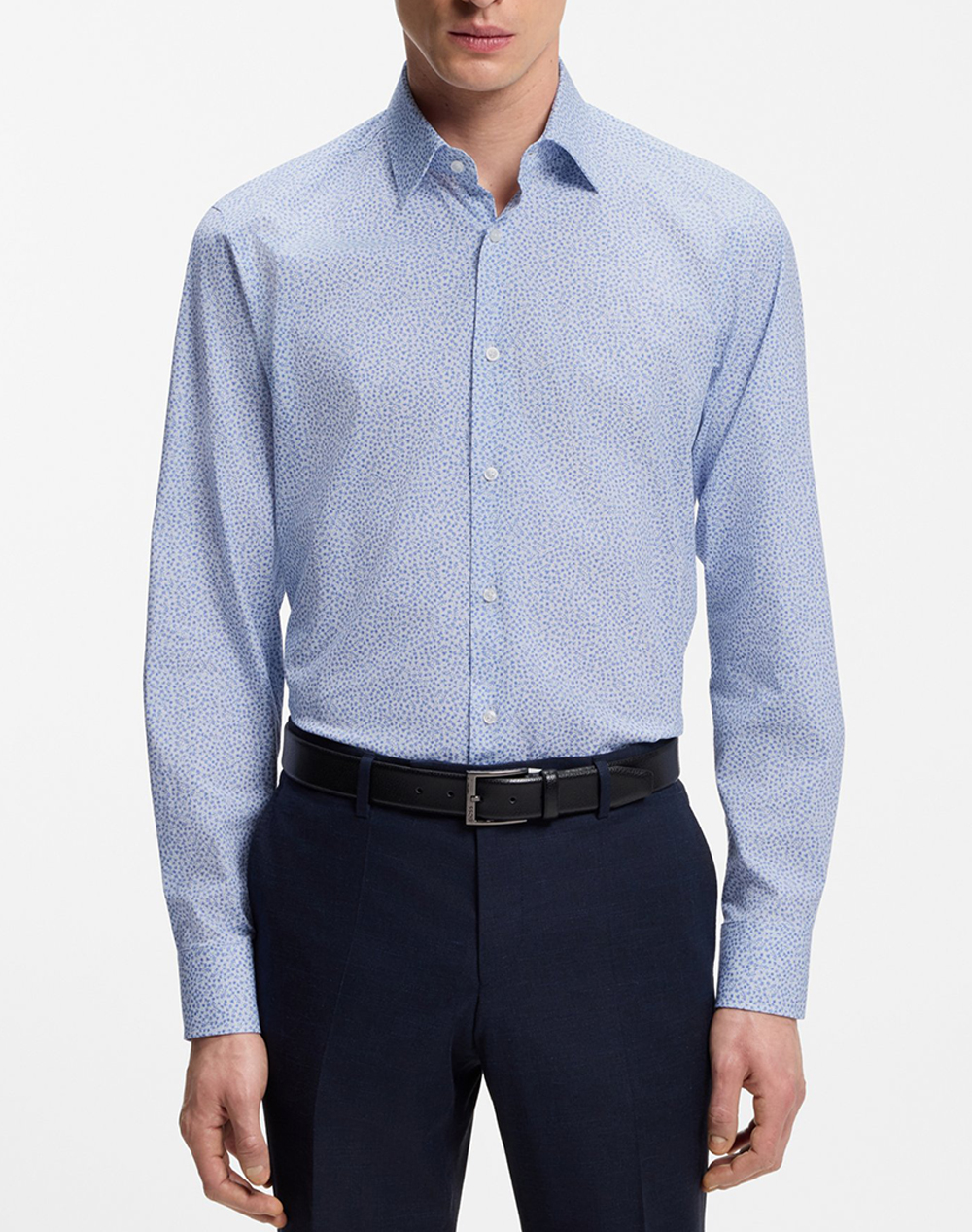 Boss H Joe K C1 261 10278532 01 Ανδρας Ρουχα Πουκαμισα Lightblue Βαμβακιμε Ελασταν 50560701 450