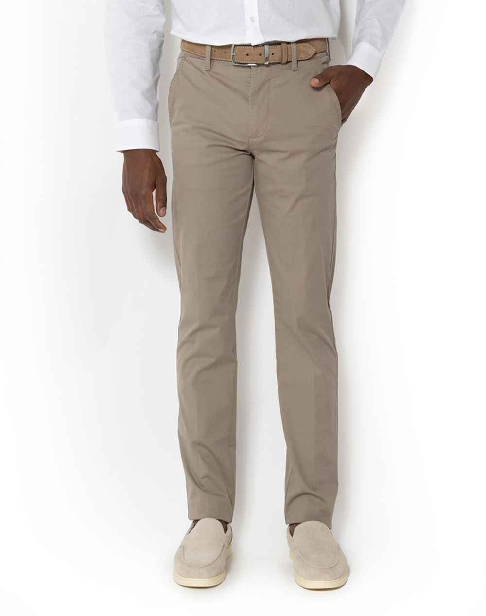 The Bostonians Παντελονι Chinos Pique Regular Fit Ανδρας Ρουχα Παντελονια Chinos Biege Βαμβακιμε Ελασταν 3Cn11788856 Dark