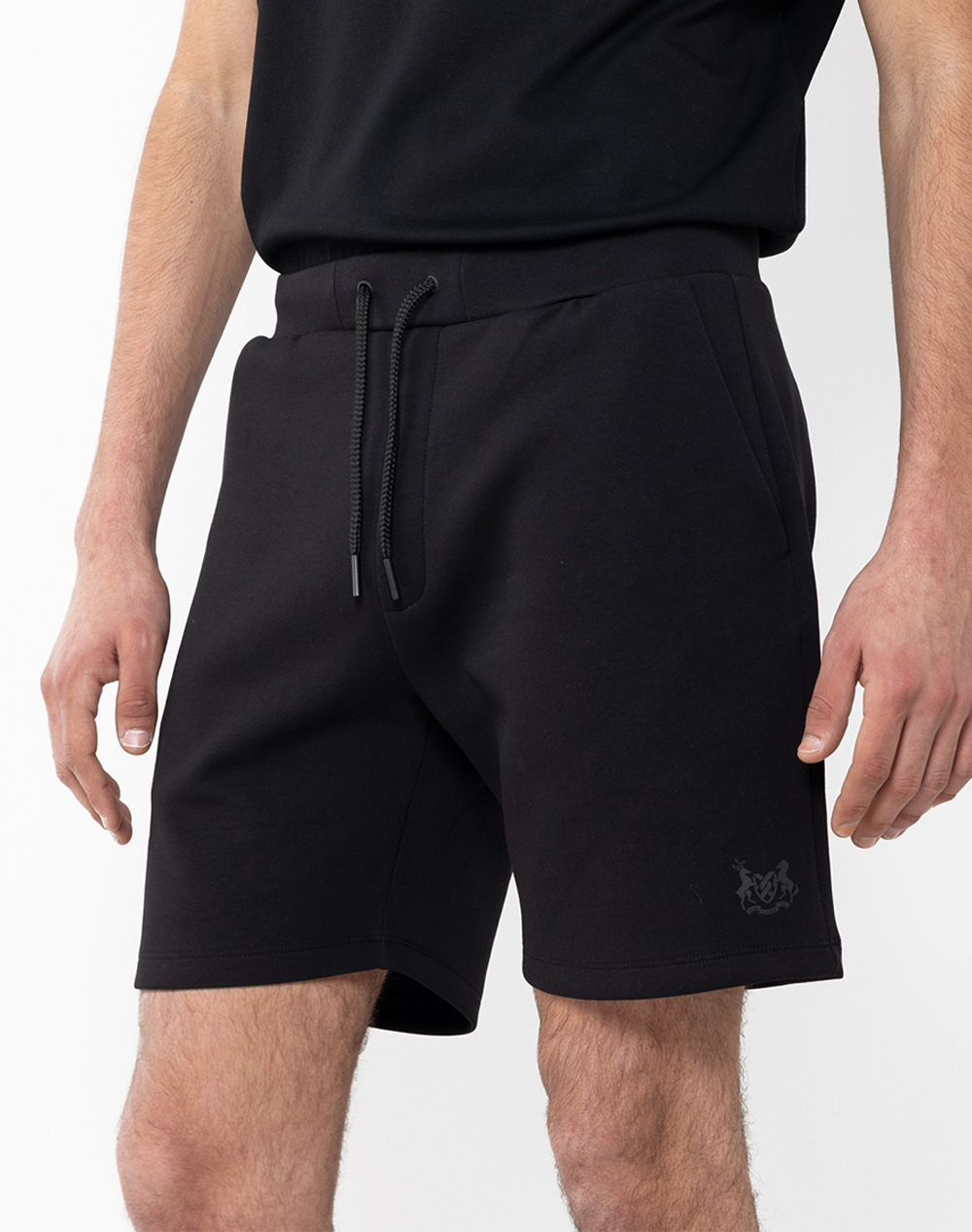 The Bostonians Βερμουδα Sweat Regular Fit Ανδρας Αθλητικα Κατω Ενδυση Σορτς / Βερμουδα Black Βαμβακιμε Ελαστανσυνθετικο 3Erp0101 Black