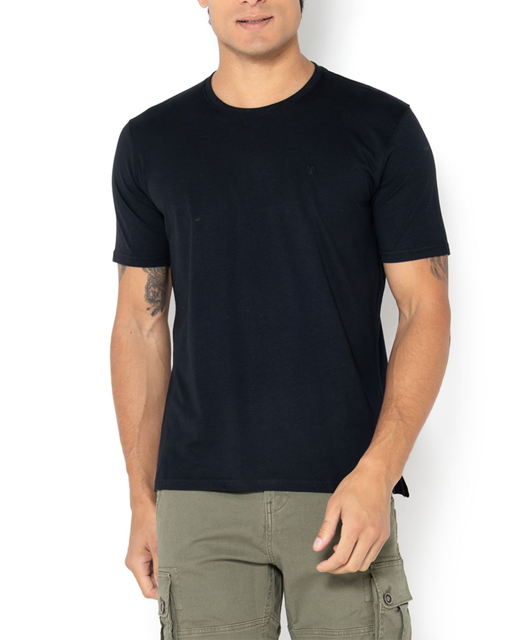 The Bostonians Μπλουζα Essential T Shirt Regular Fit Ανδρας Ρουχα Μπλουζες T Shirt Black Βαμβακι 3Ts1241N Black