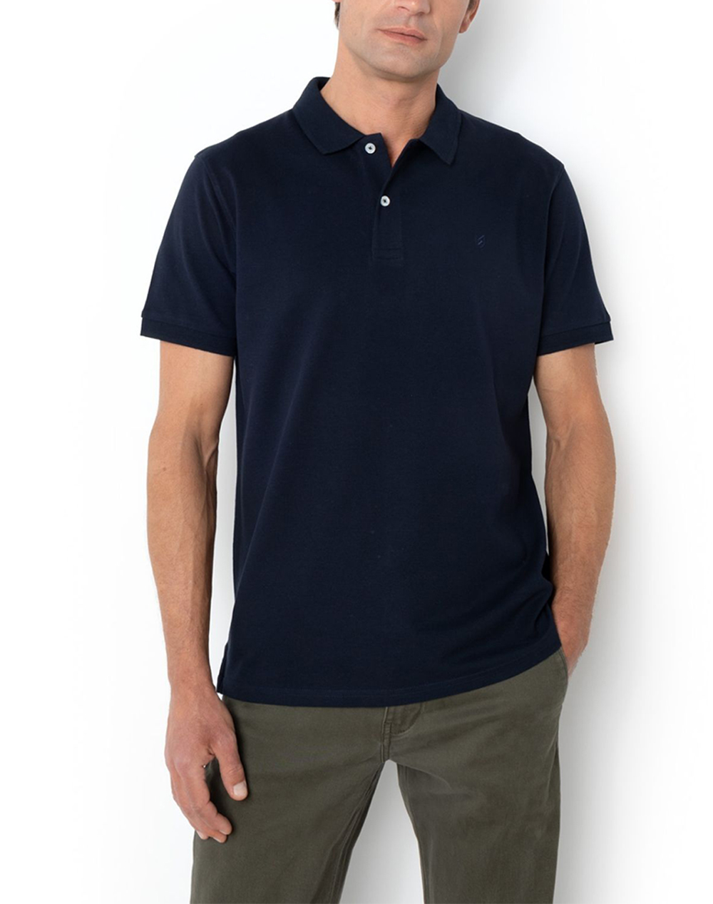 The Bostonians Μπλουζα Polo Pique Regular Fit Ανδρας Ρουχα Μπλουζες Polo Darkblue Βαμβακι 3Ps0001 Navy
