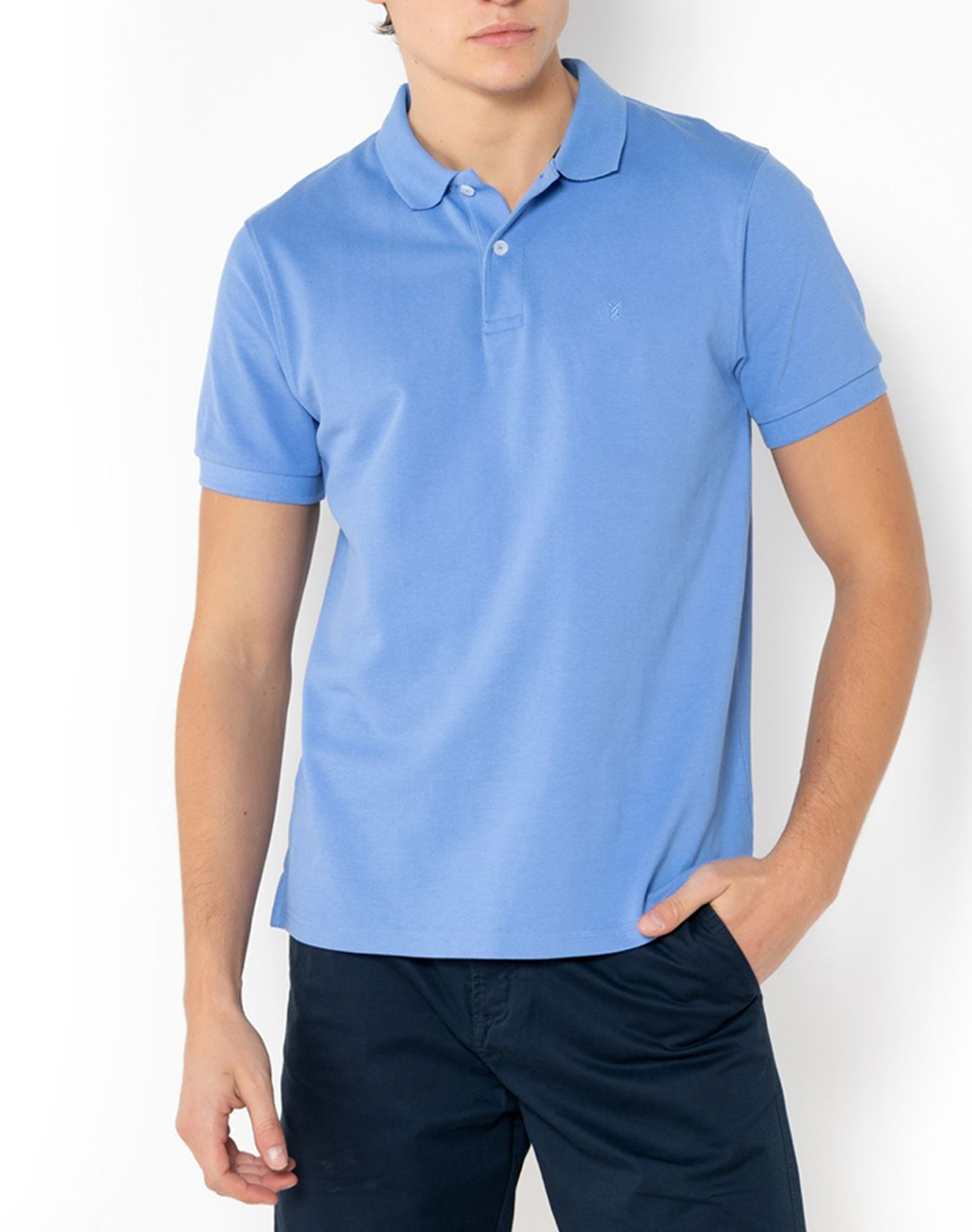 The Bostonians Μπλουζα Polo Pique Regular Fit Ανδρας Ρουχα Μπλουζες Polo Lightblue Βαμβακι 3Ps0001 Light - Koolfly