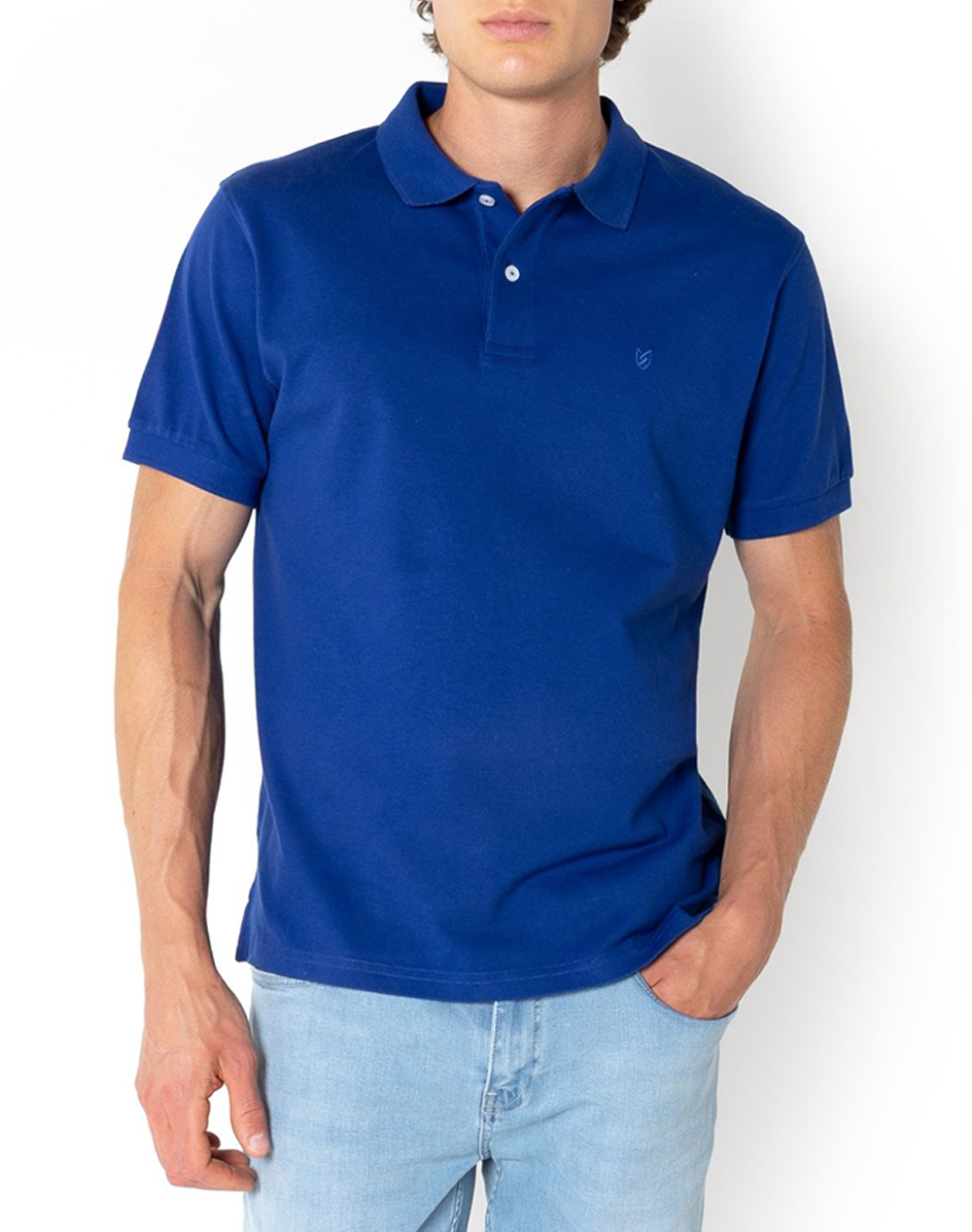 The Bostonians Μπλουζα Polo Pique Regular Fit Ανδρας Ρουχα Μπλουζες Polo Oceanblue Βαμβακι 3Ps0001 Cosmic