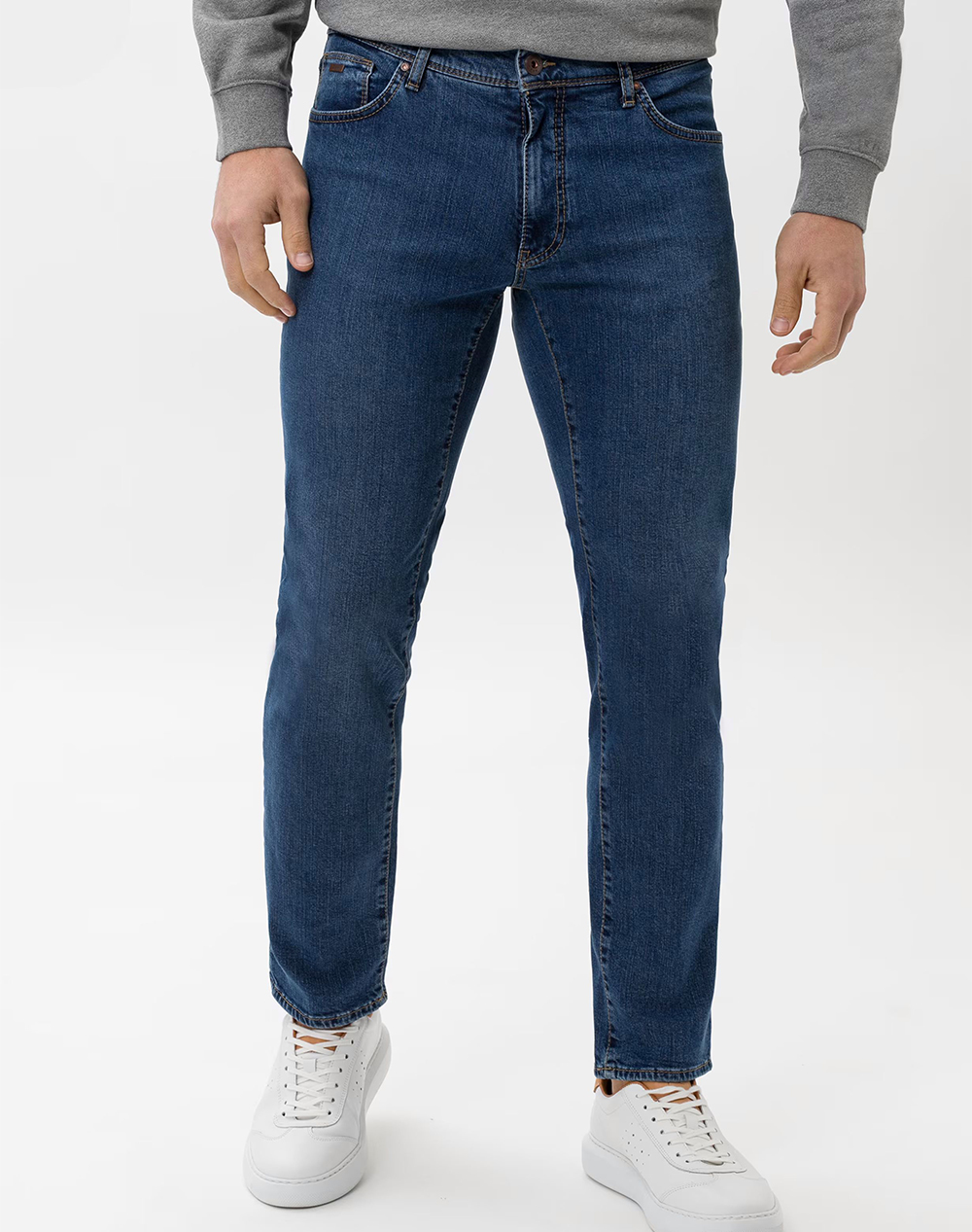 Brax Five Pocket Stretch Denim Ανδρας Ρουχα Παντελονια Jeans Denimblue Βαμβακιμε Ελαστανσυνθετικο 80 0070 26
