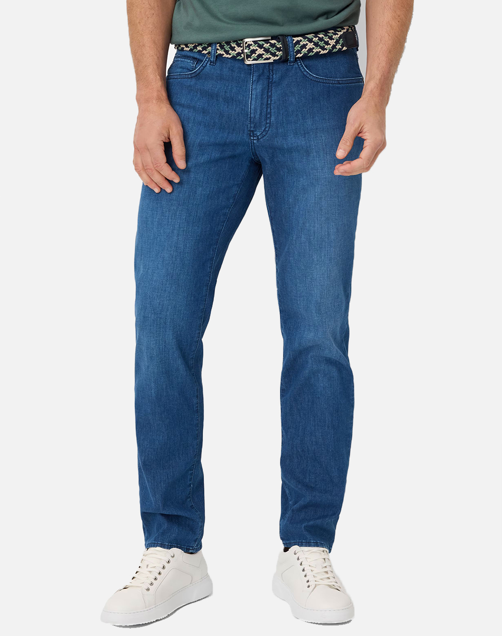 Brax Five Pocket Stretch Denim Ανδρας Ρουχα Παντελονια Jeans Denimblue Βαμβακιμε Ελαστανσυνθετικο 81 7148 25