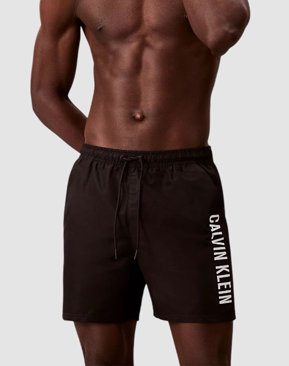 Calvin Klein Jeans Medium Drawstring Ανδρας Ρουχα Μαγιο Σορτς Black Συνθετικο Lv00n61047 Ub1 - Koolfly