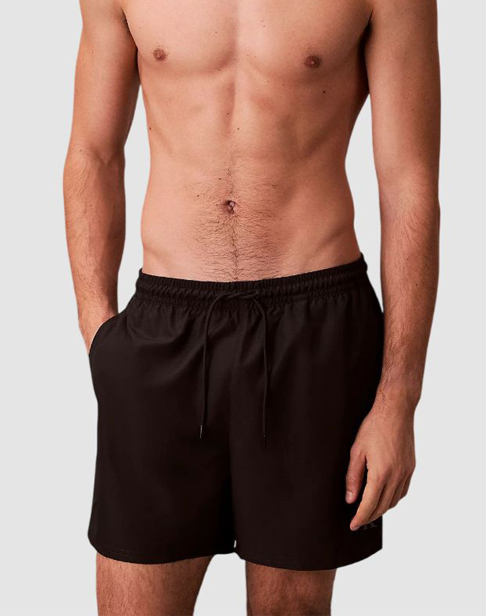 Calvin Klein Jeans Medium Drawstring Waistband Ανδρας Ρουχα Μαγιο Σορτς Black Συνθετικο Lv00N61045 Ub1