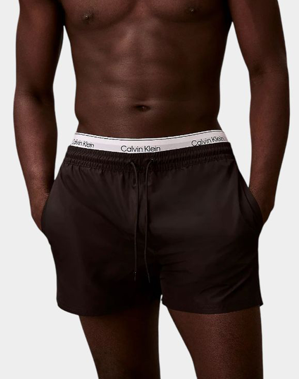 Calvin Klein Jeans Short Drawstring Ανδρας Ρουχα Μαγιο Σορτς Black Συνθετικο Lv00n61024 Ub1 - Koolfly