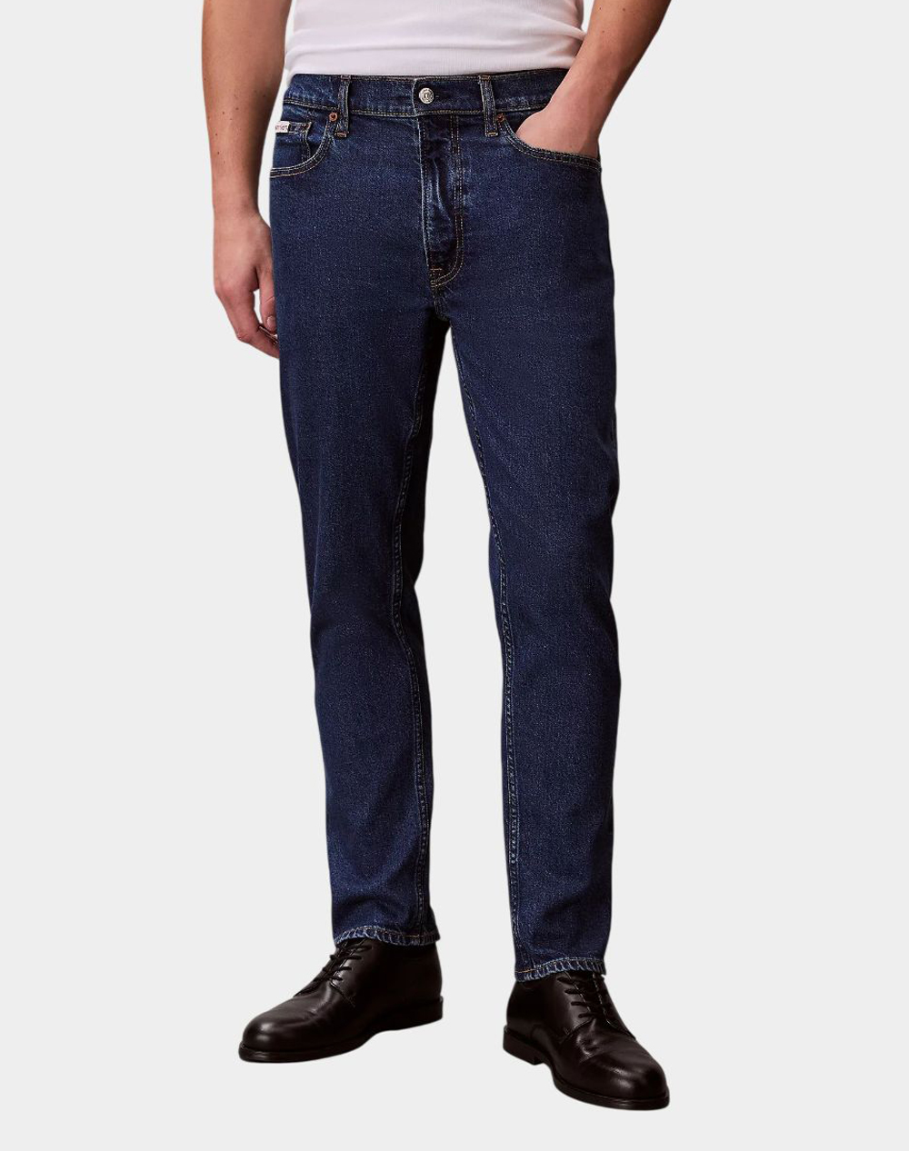 Calvin Klein Jeans Classic Taper Pacifico Jean Ανδρας Ρουχα Παντελονια Jeans Jeanblue Βαμβακι,Με Ελασταν Lv04rf948g E5d32 - Koolfly
