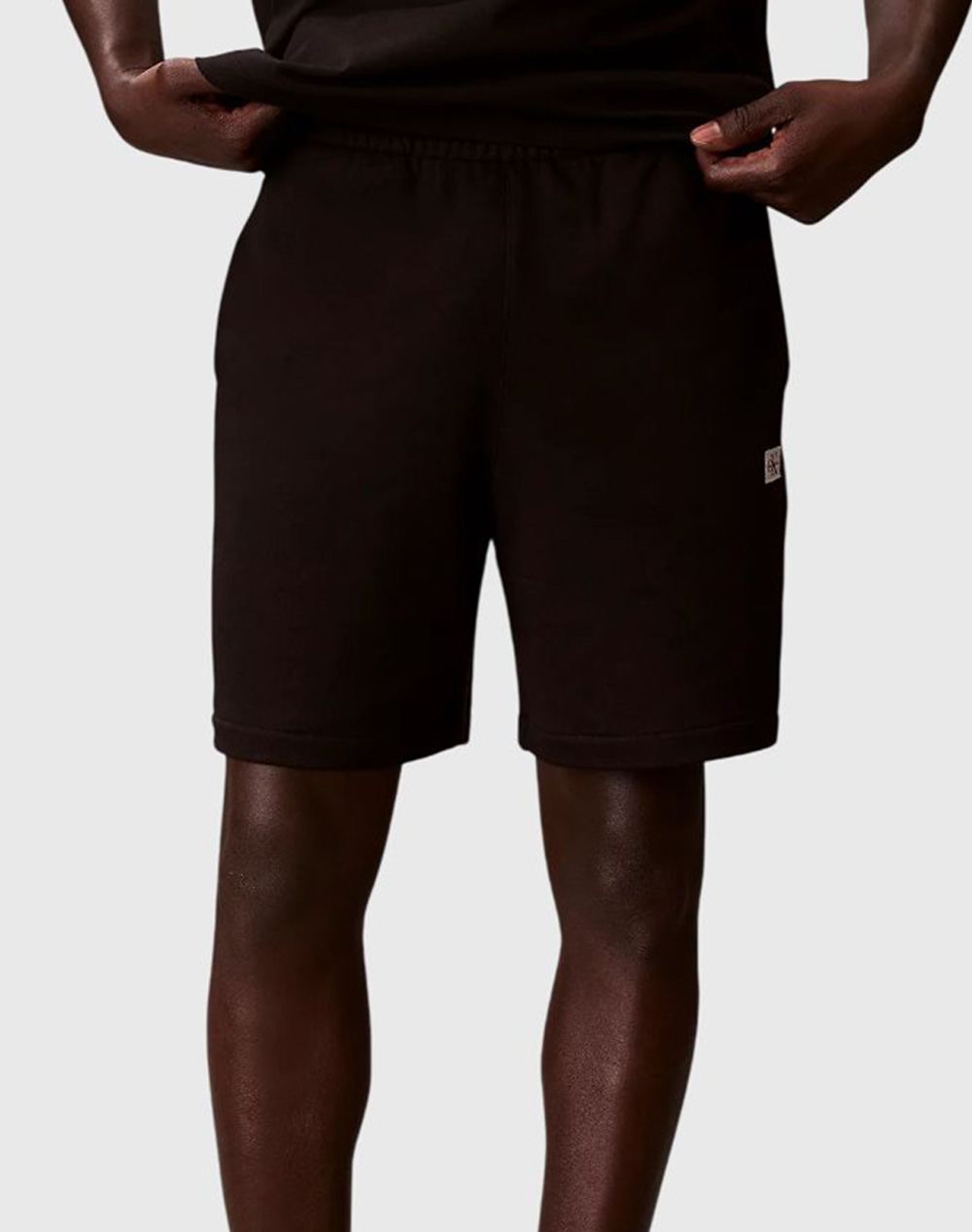 Calvin Klein Jeans Eu 350Terry Badge Short Ανδρας Αθλητικα Κατω Ενδυση Σορτς / Βερμουδα Black Βαμβακι Lv04rf282g Ub1 - Koolfly
