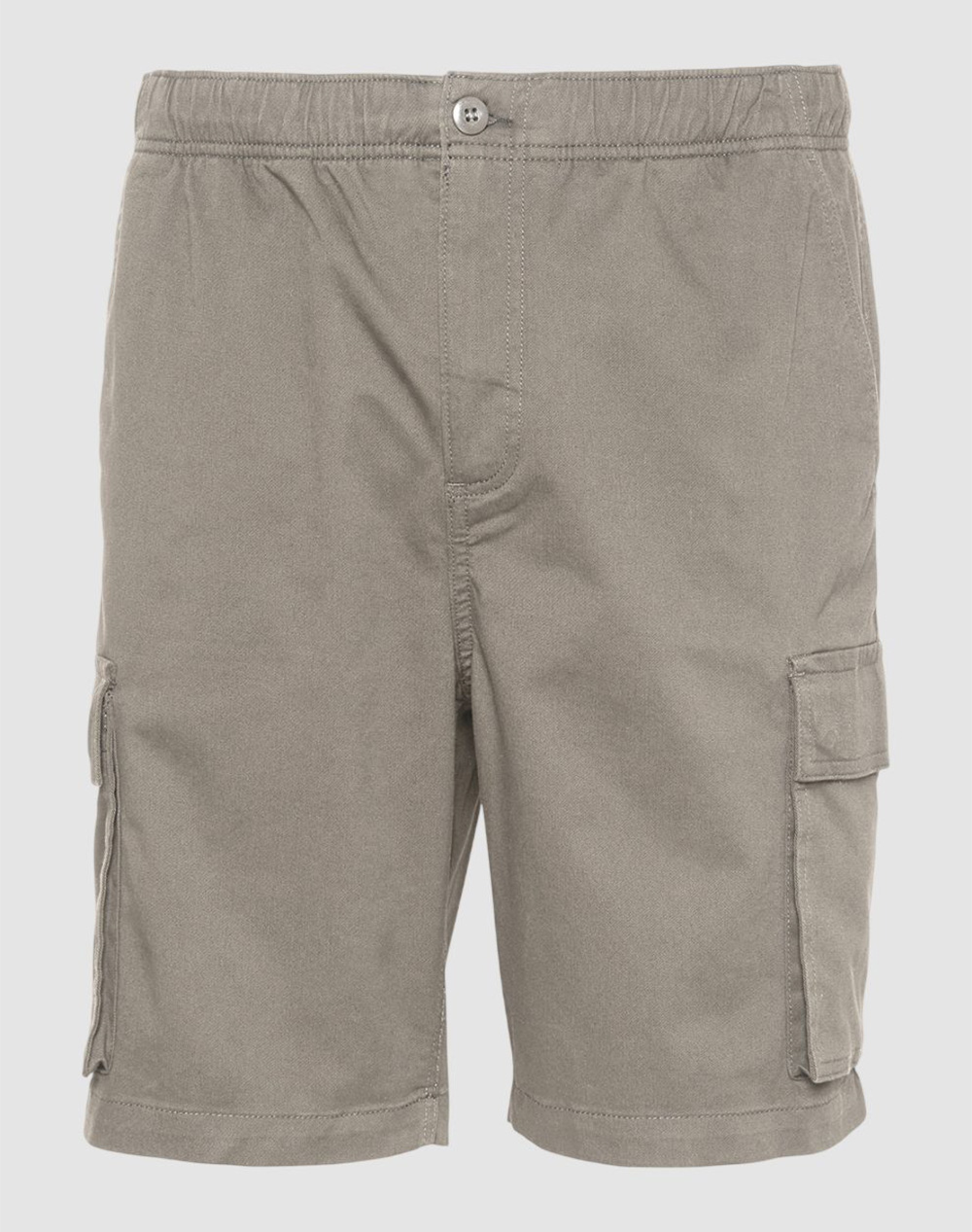 Calvin Klein Jeans 9" Cotton Pull On Cargo Short Ανδρας Ρουχα Σορτς | Βερμουδες Cargo Khaki Βαμβακιμε Ελασταν Lv04Rb618G Rak