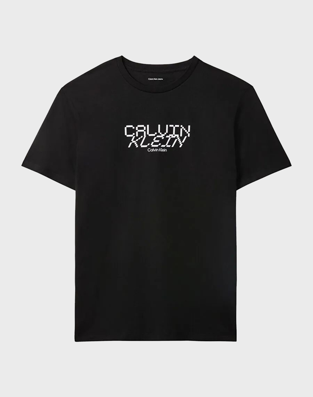 Calvin Klein Jeans Ss 30S Whsl Sp Calvin Futura Gra Ανδρας Ρουχα Μπλουζες T Shirt Black Βαμβακι Lv14Re818G Ub1