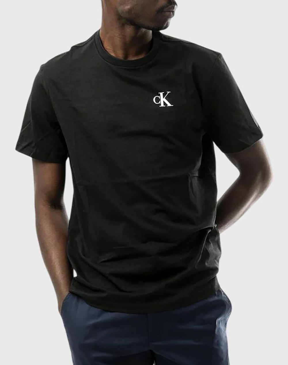 Calvin Klein Jeans Ss 30S Classic Back Monologo Tee Ανδρας Ρουχα Μπλουζες T Shirt Black Βαμβακι Lv14Rf852G Ub1