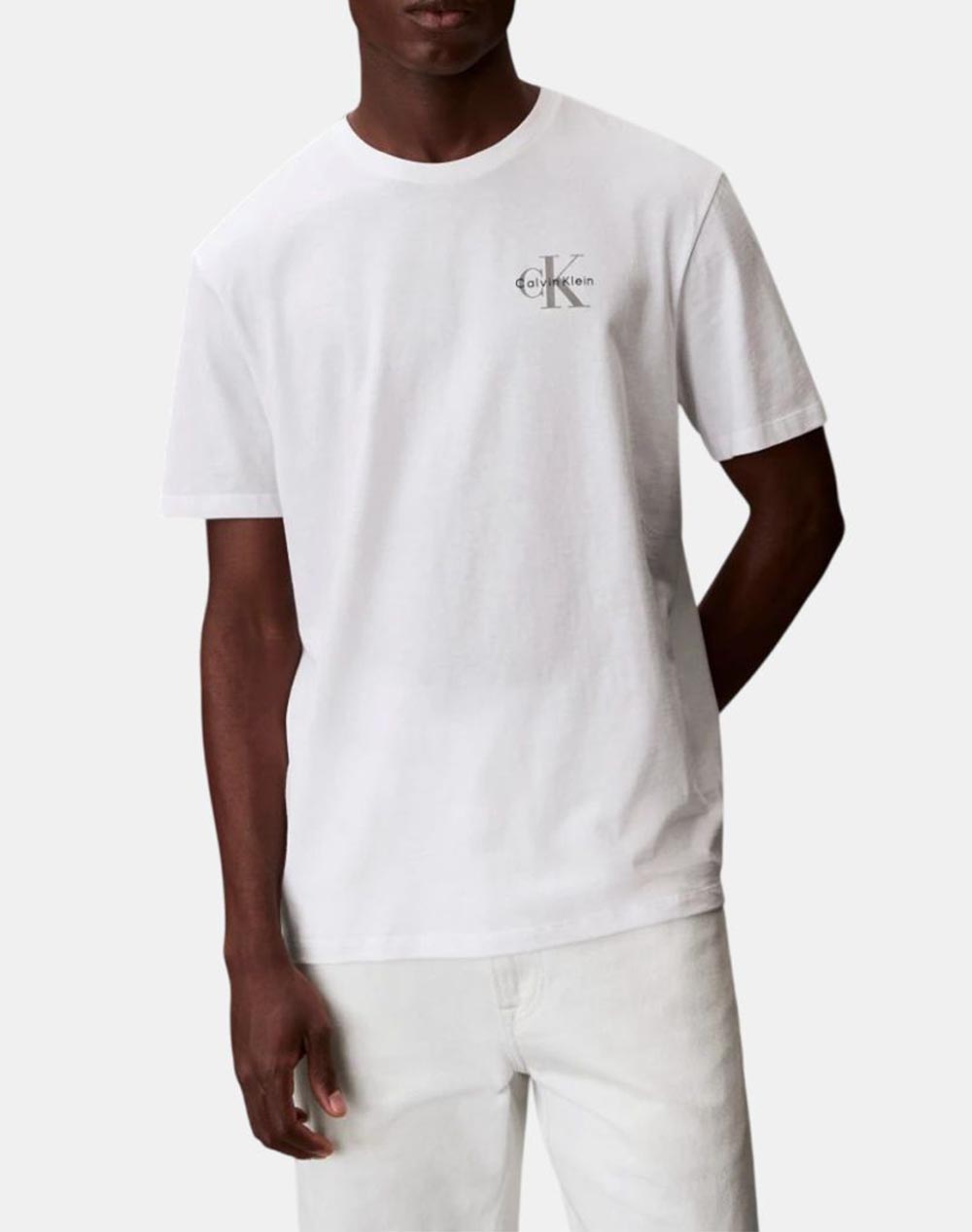 Calvin Klein Jeans Ss 30S Jersey Classic Micro Mono Ανδρας Ρουχα Μπλουζες T Shirt White Βαμβακι Lv04rf278g Yaf - Koolfly