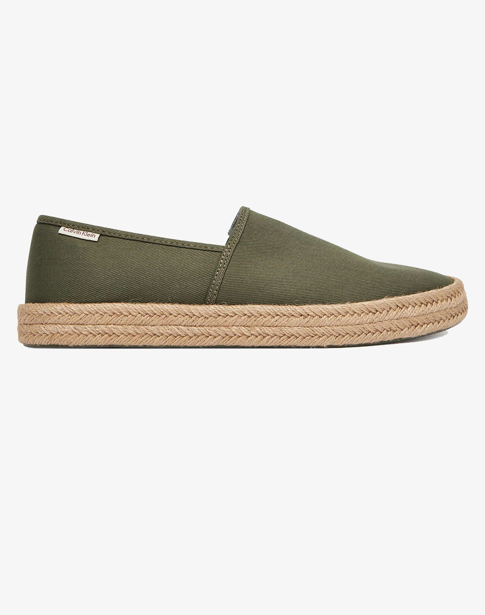Calvin Klein Jeans Ess Espadrille Cv Ανδρας Παπουτσια Εσπαντριγιες Khaki Βαμβακιυφασμα Hm0Hm02076 Ldi