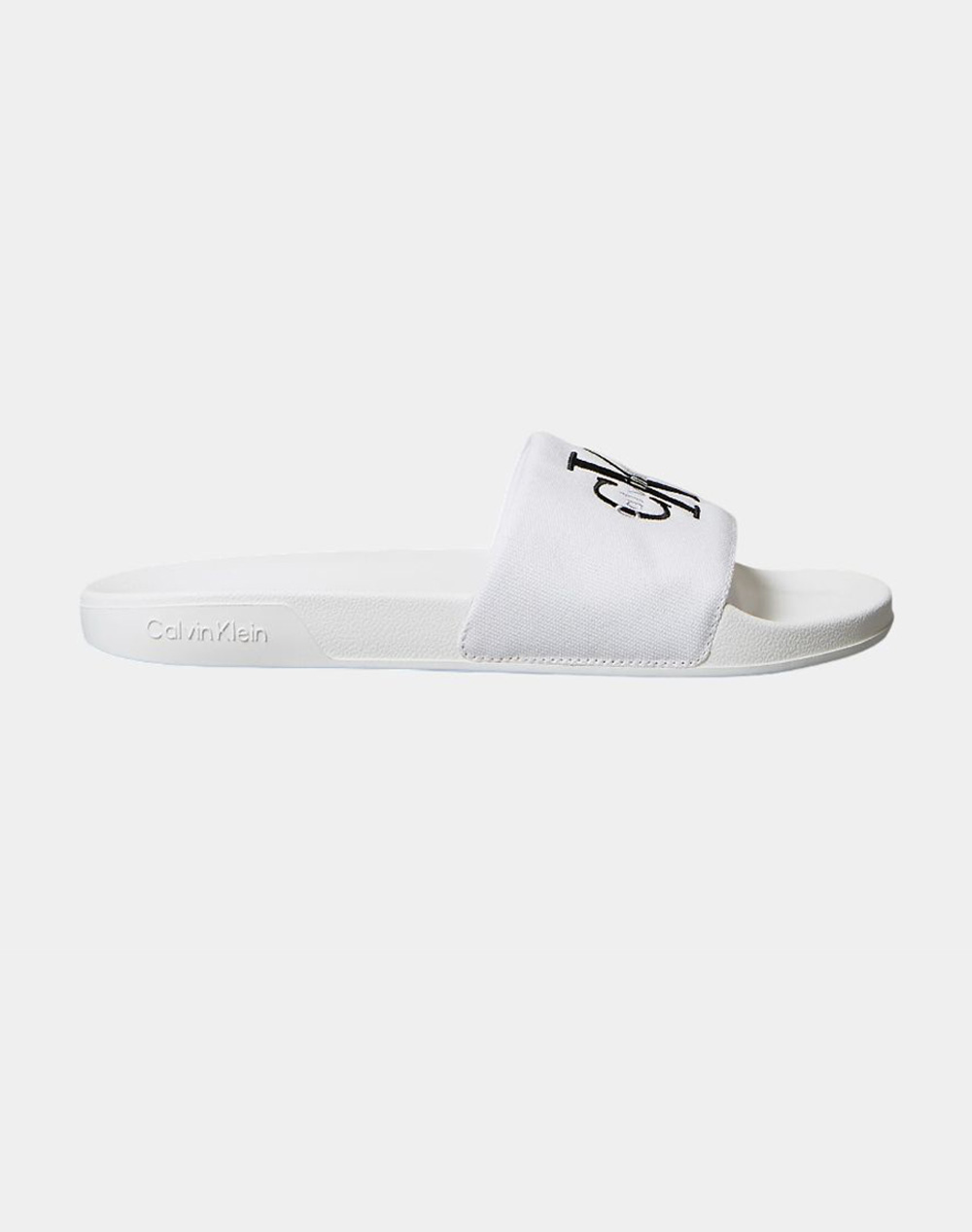 Calvin Klein Jeans Ess Slide Cv Ανδρας Αθλητικα Παπουτσια Σαγιοναρες White Συνθετικουφασμα Ym0Ym01393 0K4