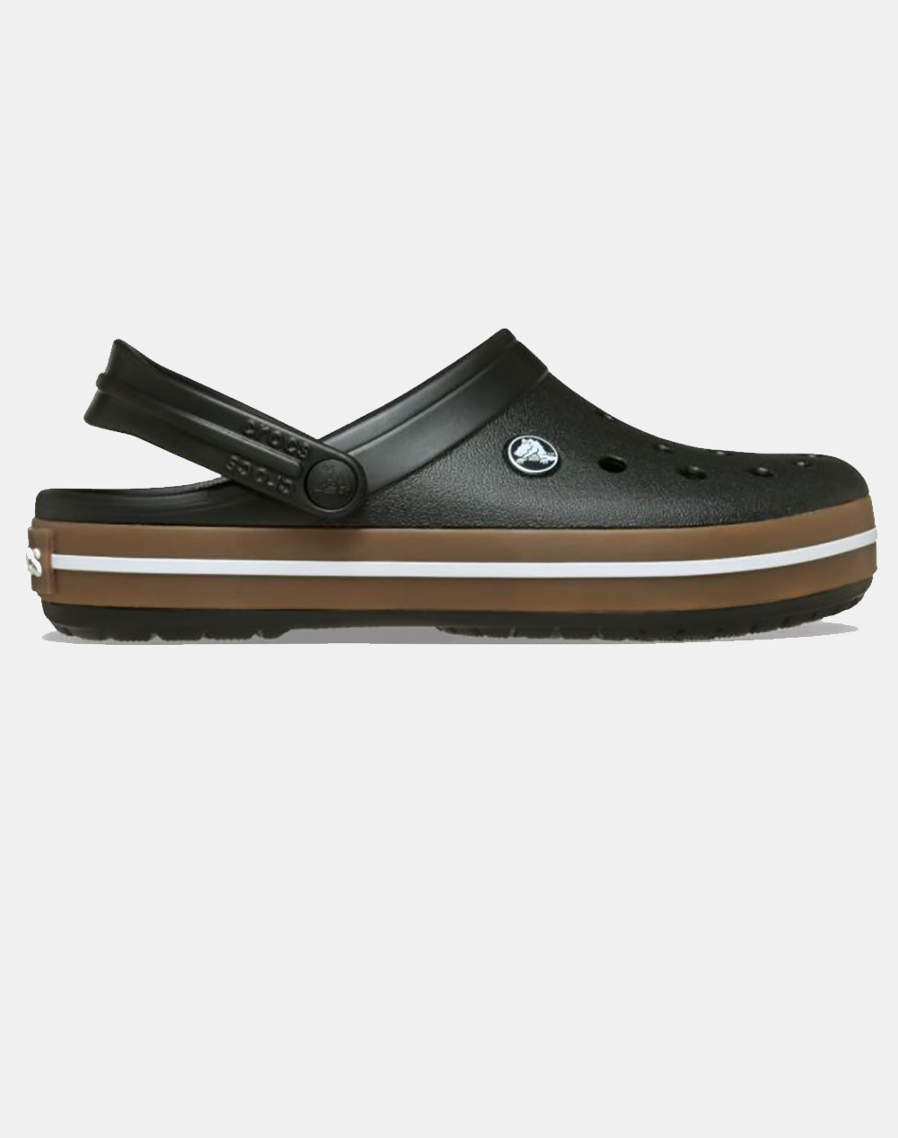 Crocs Crocband Gum Clog Ανδρας Παπουτσια Σαγιοναρες Black Συνθετικο 212756 001