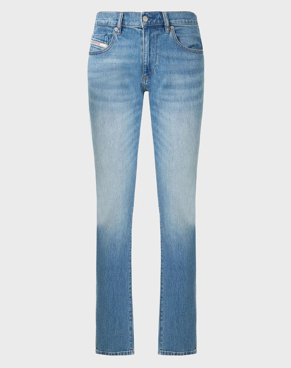 Diesel 2019 D Strukt L.34 Trousers Ανδρας Ρουχα Παντελονια Jeans Denimlightblue Βαμβακιμε Ελασταν A035630Adbk 01