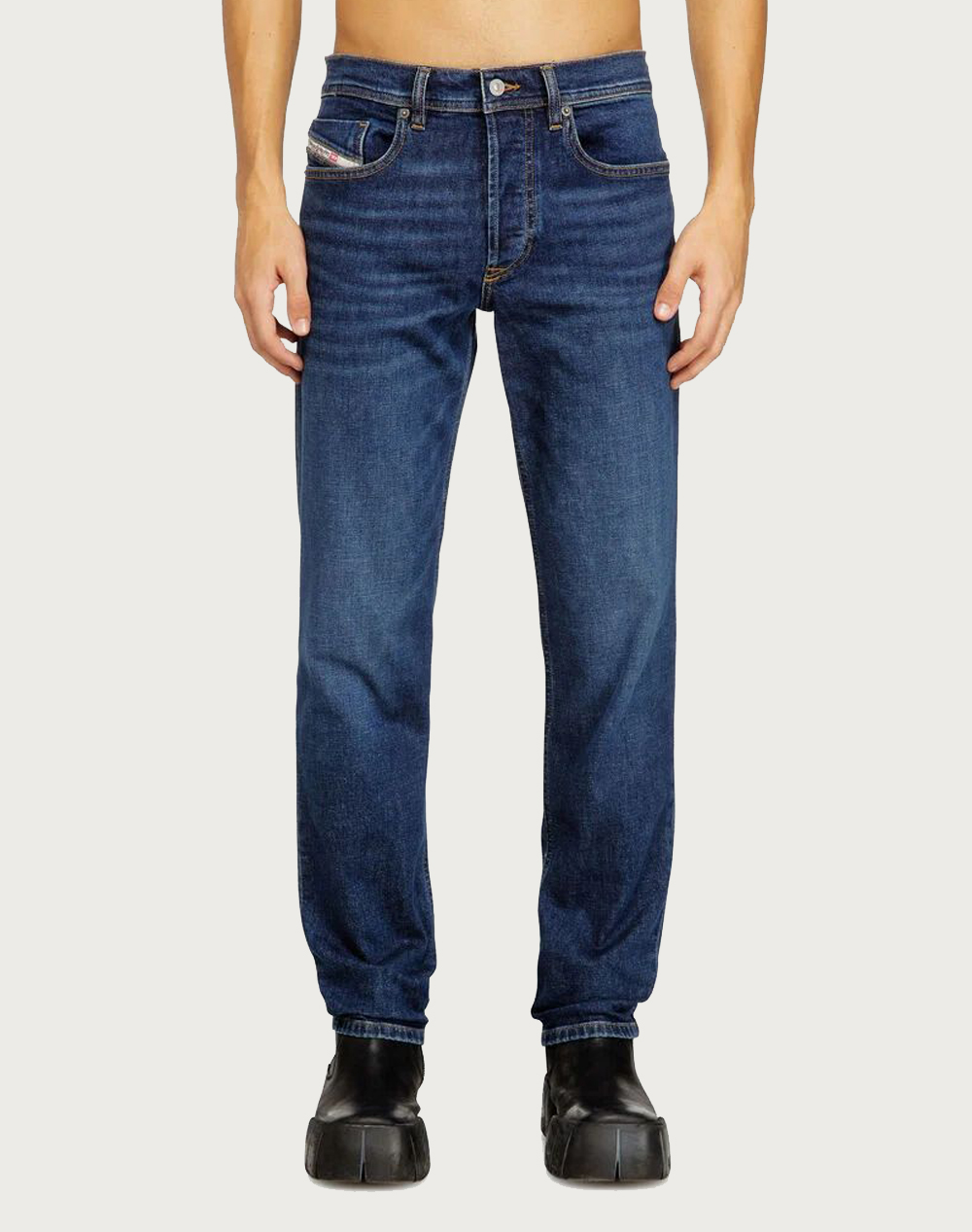 Diesel 2023 D Finitive L.32 Trousers Ανδρας Ρουχα Παντελονια Jeans Denimblue Βαμβακιμε Ελασταν A102290Adbg 01