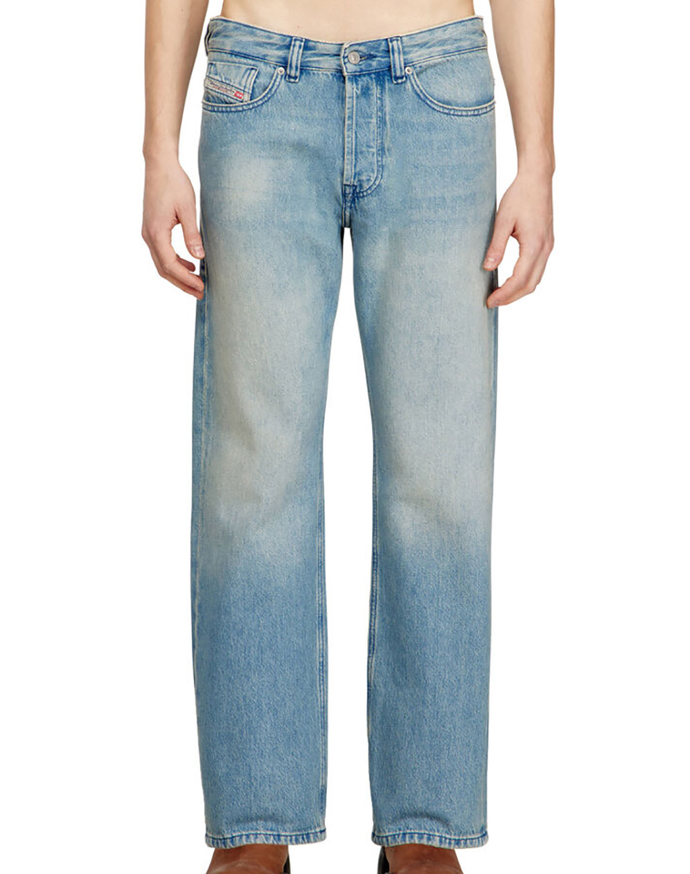 Diesel 1980 D Eeper L.32 Trousers Ανδρας Ρουχα Παντελονια Jeans Denimlightblue Βαμβακι A157950bebf 01 - Koolfly