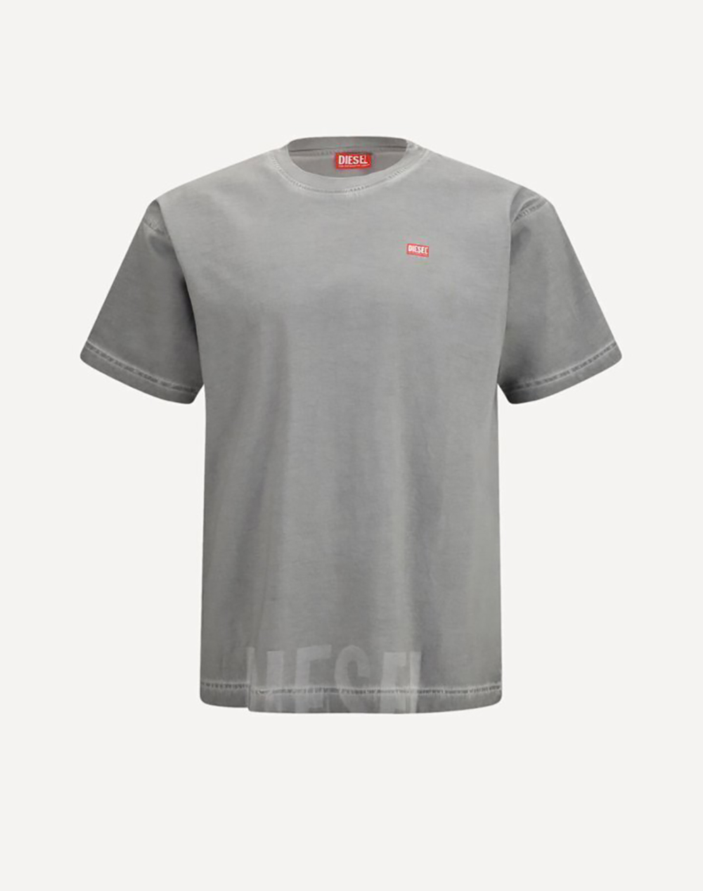 Diesel T Norm T7 T Shirt Ανδρας Ρουχα Μπλουζες T Shirt Gray Βαμβακι A187390Ikbq 97D