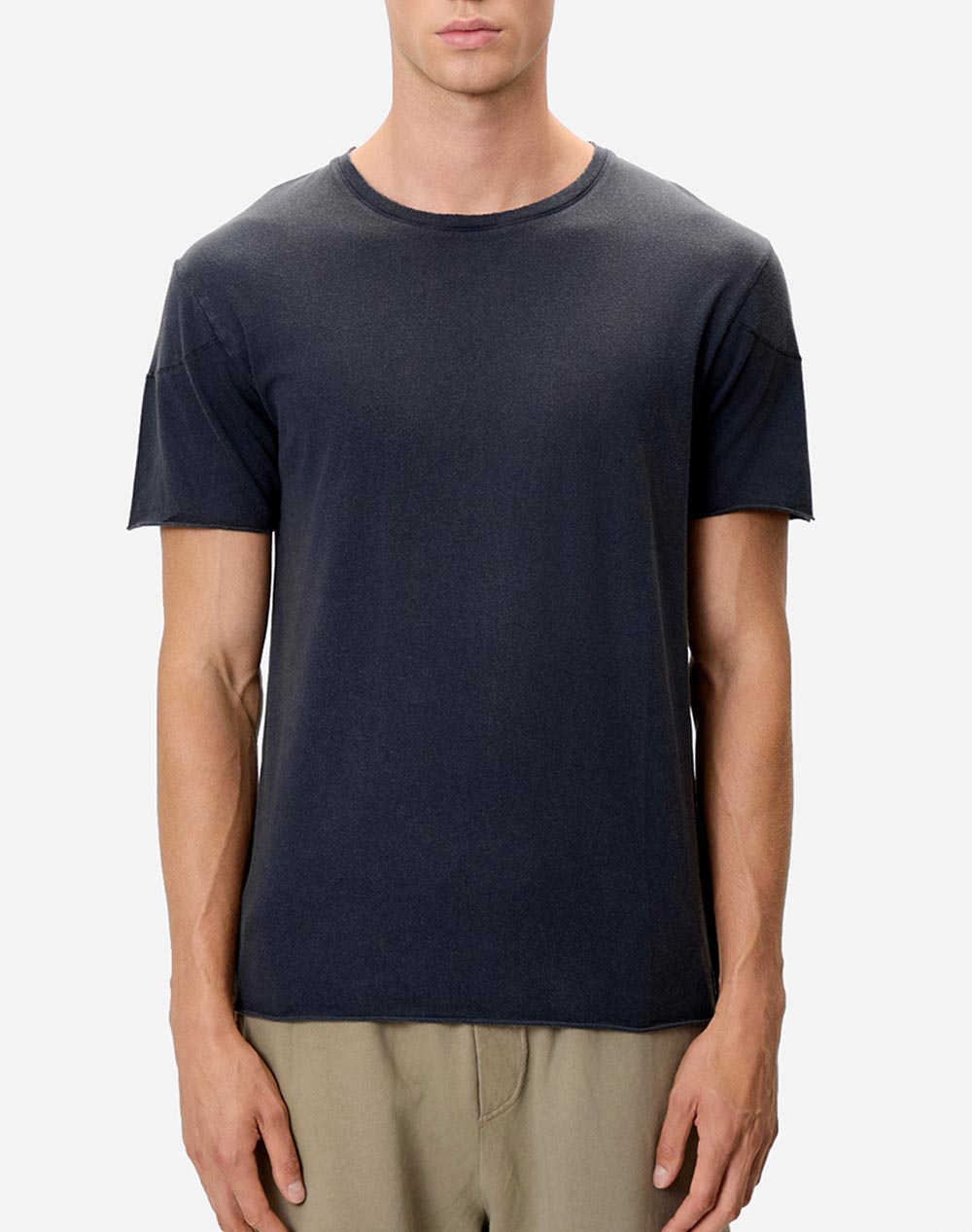 Dirty Laundry Open Stitches T Shirt Ανδρας Ρουχα Μπλουζες T Shirt Darkblue Βαμβακι,Συνθετικο Dlmt000656 Vintage Blue - Koolfly