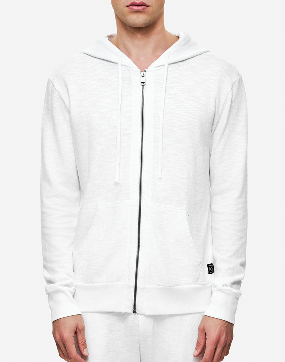 Dirty Laundry Regular Knitted Slub Fullzip Ανδρας Ρουχα Ζακετες Φουτερ Ζακετες White Βαμβακι Dlmf000201 White