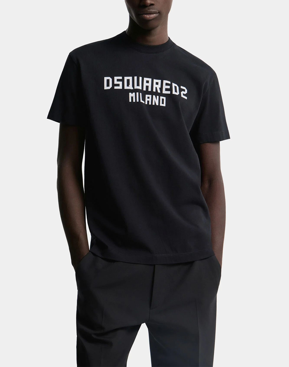 Dsquared2 Μπλουζα Ανδρας Ρουχα Μπλουζες T Shirt Black Βαμβακι S74Gd1520D20106 900