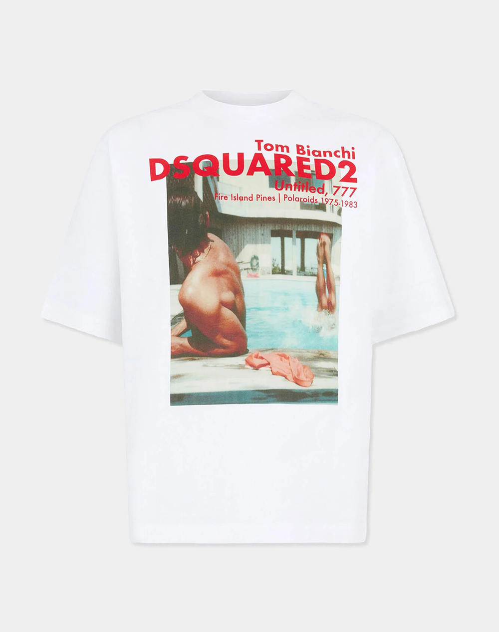 Dsquared2 Μπλουζα Ανδρας Ρουχα Μπλουζες T Shirt White Βαμβακι S74Gd1551D20106 100