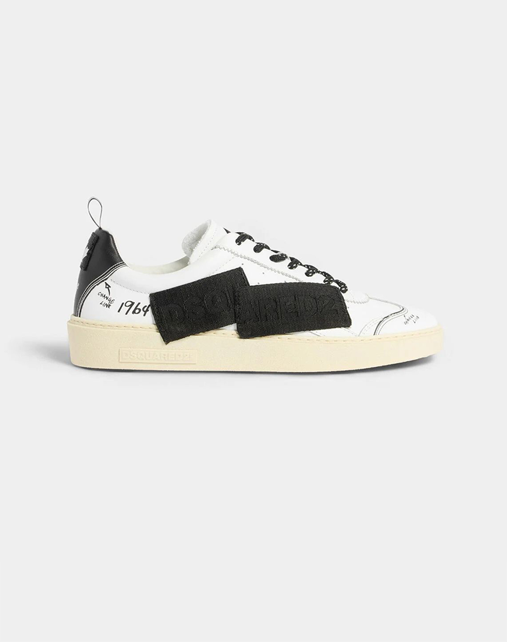 Dsquared2 Sneakers Ανδρας Αθλητικα Παπουτσια Παπουτσια Offwhite Δερμα Snm048301508699 M072 - Koolfly