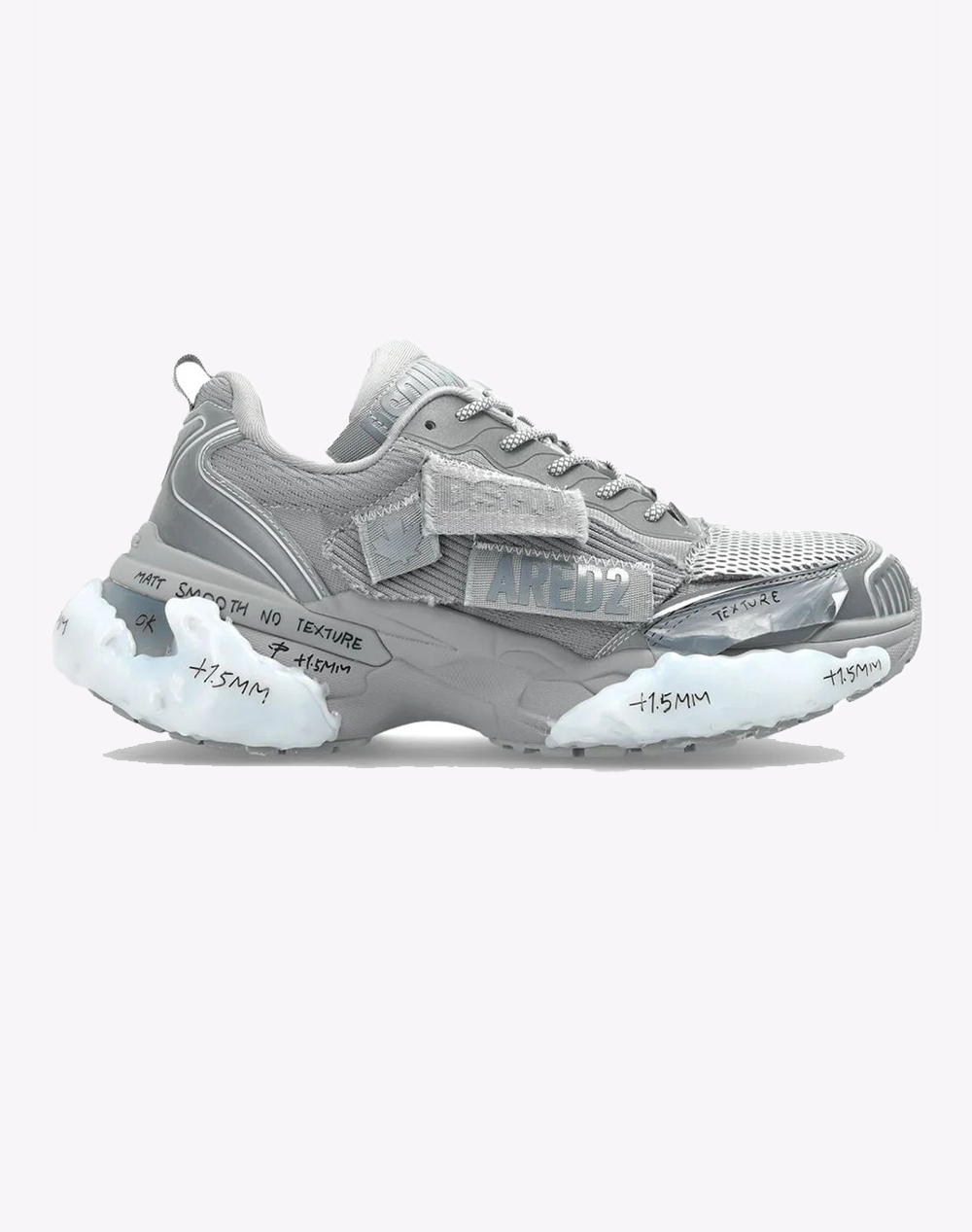Dsquared2 Sneakers Ανδρας Αθλητικα Παπουτσια Παπουτσια Lightgray Απομιμηση Δερματοςσυνθετικο Snm046135508740 2122