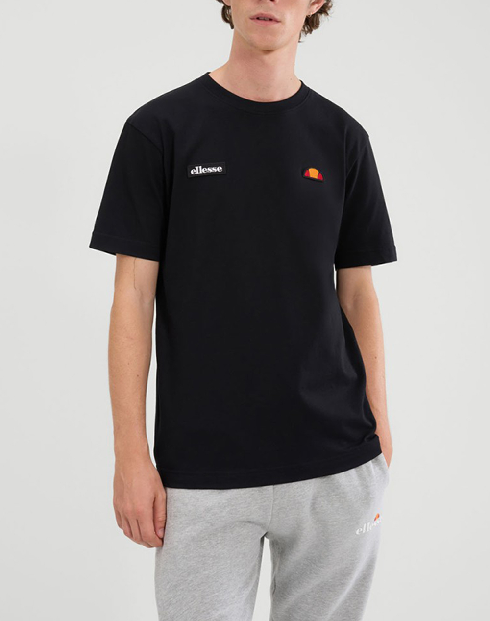 Ellesse Classics Floran Tee Μπλουζα Ανδρικο Ανδρας Ρουχα Μπλουζες T Shirt Black Βαμβακι Shb13915 011 - Koolfly