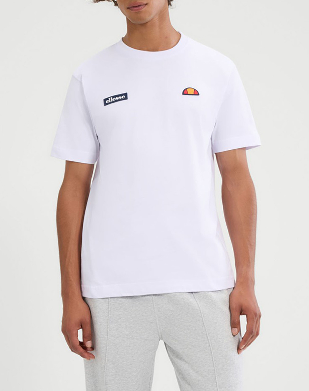 Ellesse Classics Floran Tee Μπλουζα Ανδρικο Ανδρας Ρουχα Μπλουζες T Shirt White Βαμβακι Shb13915 908 - Koolfly