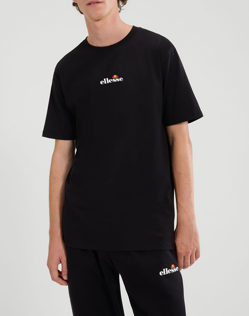 Ellesse Mens Fundamentals Ollio 2 Tee Μπλουζα Ανδρικο Ανδρας Ρουχα Μπλουζες T Shirt Black Βαμβακισυνθετικο Shb23239 011