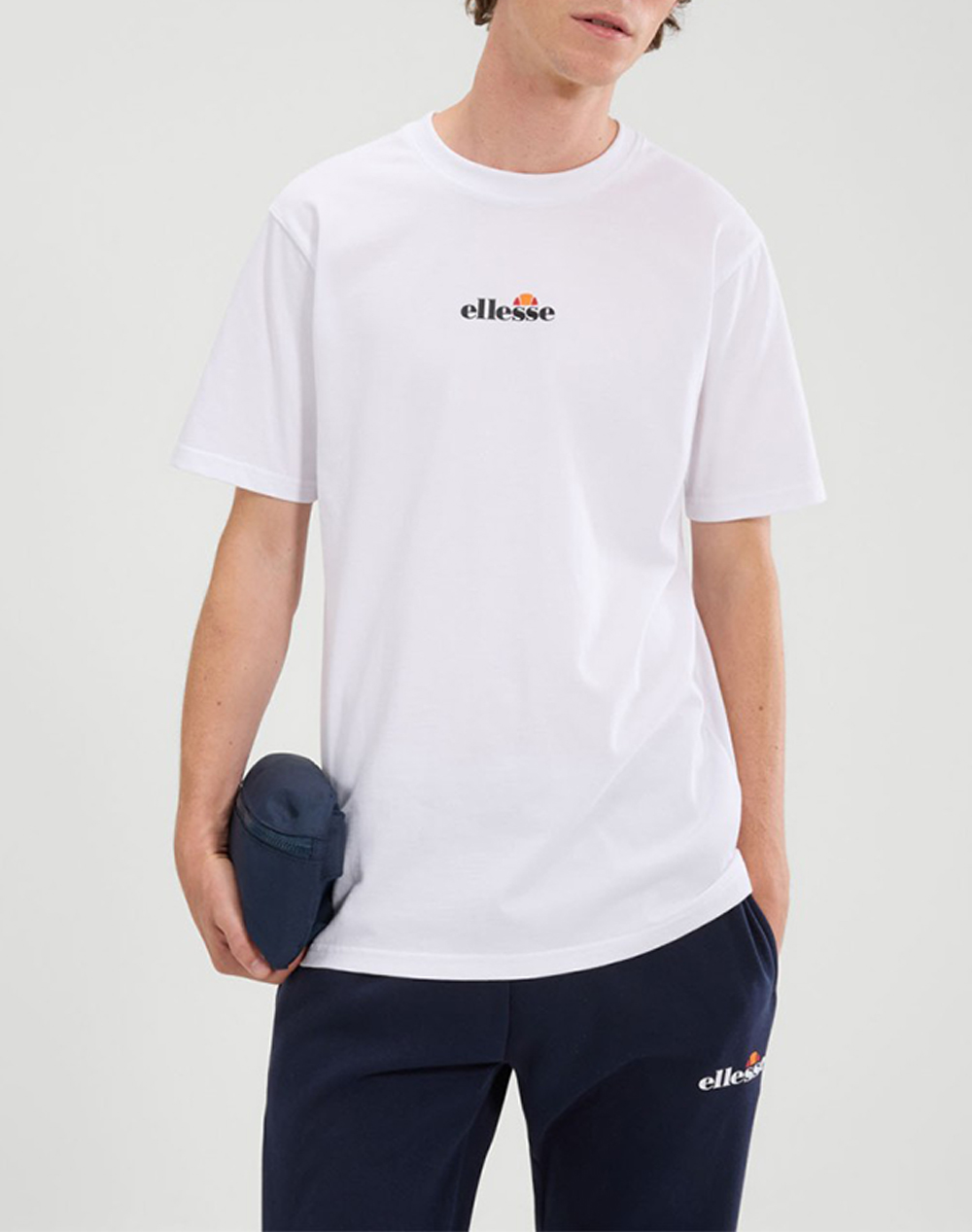 Ellesse Mens Fundamentals Ollio 2 Tee Μπλουζα Ανδρικο Ανδρας Ρουχα Μπλουζες T Shirt White Βαμβακισυνθετικο Shb23239 908