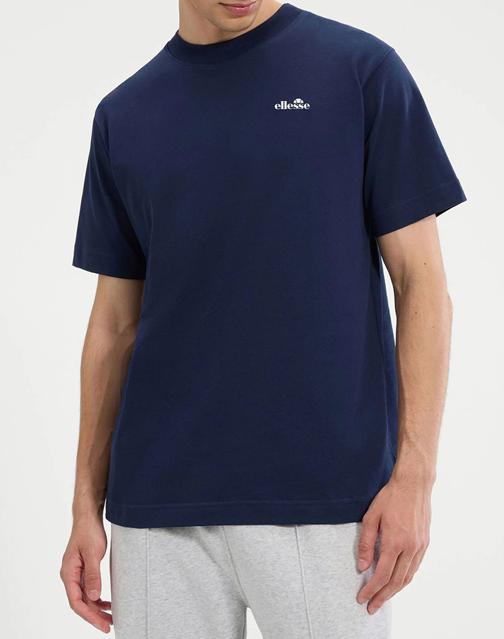 Ellesse Heritage Essentials Acciano T Shirt Μπλουζα Ανδρικο Ανδρας Ρουχα Μπλουζες T Shirt Navyblue Βαμβακι Shd24371 429