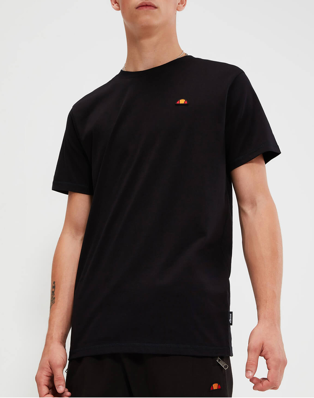 Ellesse Classics Cassica Tee Μπλουζα Ανδρικο Ανδρας Ρουχα Μπλουζες T Shirt Black Βαμβακι Shr20276 011