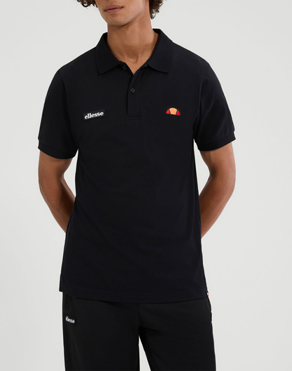 Ellesse Classics Lessepsia Polo Μπλουζα Ανδρικο Ανδρας Ρουχα Μπλουζες Polo Black Βαμβακι Shb01004 011 - Koolfly